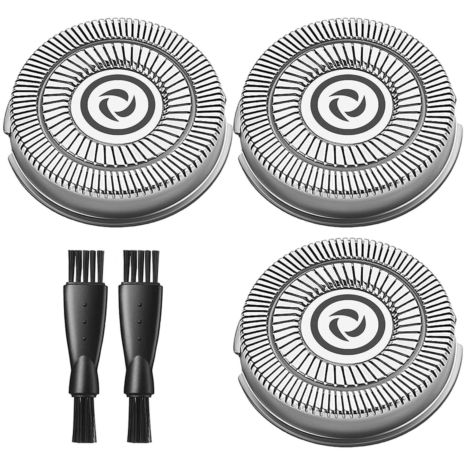 Premium Replacement Blades for rategist WD-787 Electric Shaver - Compatible with rategist Rechargeable Razor - Includes 2 Cleaning Brushes - Smooth Shaving for Men - Perfect for Travel, Home & Office Use