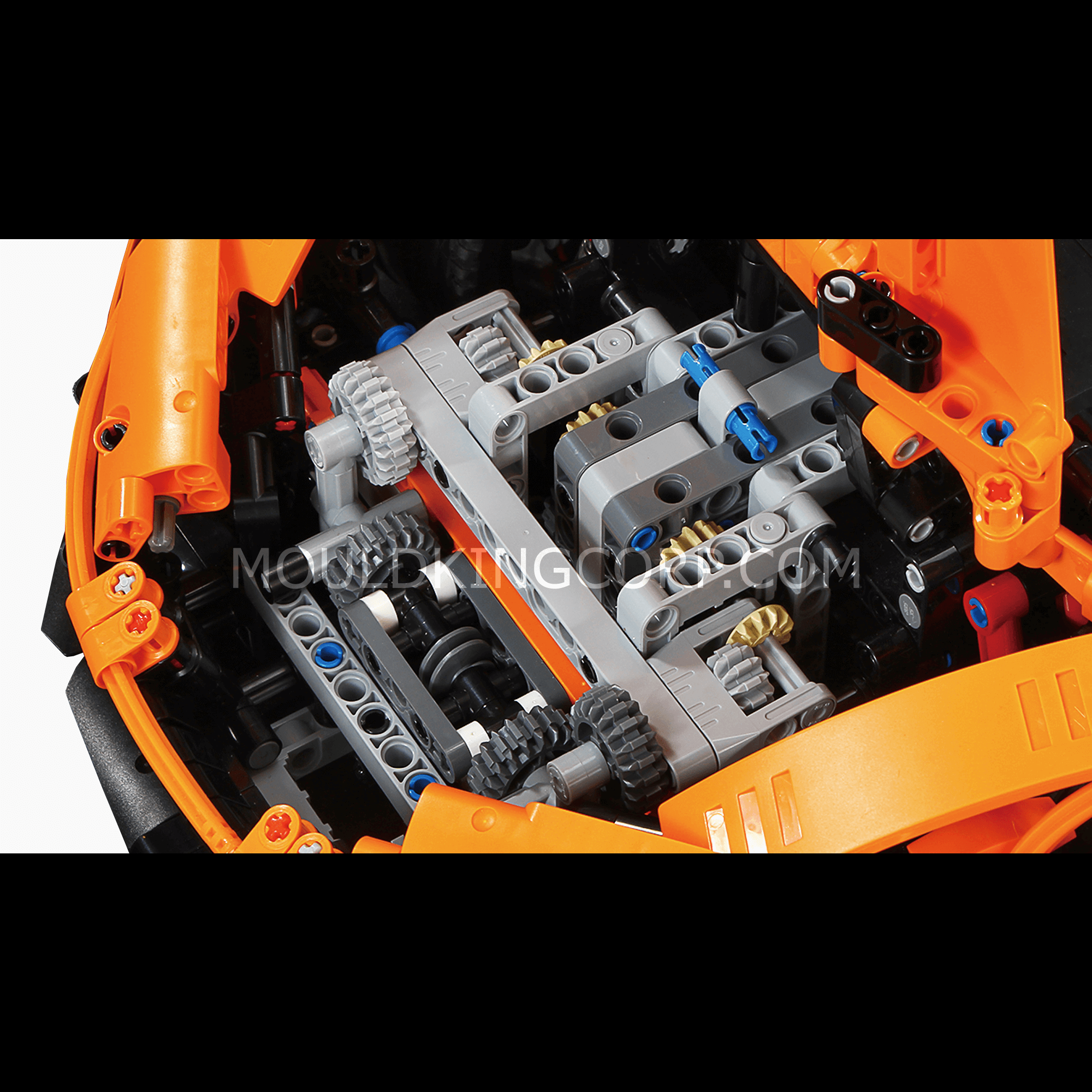 Mould King 13090S P1 Volcano Yellow Remote Control Race Car Building Kit - 3228 Piece STEM Toy for Adults & Kids | Perfect for Racing, Collecting & Display | Great Gift for Car Enthusiasts & Model Builders