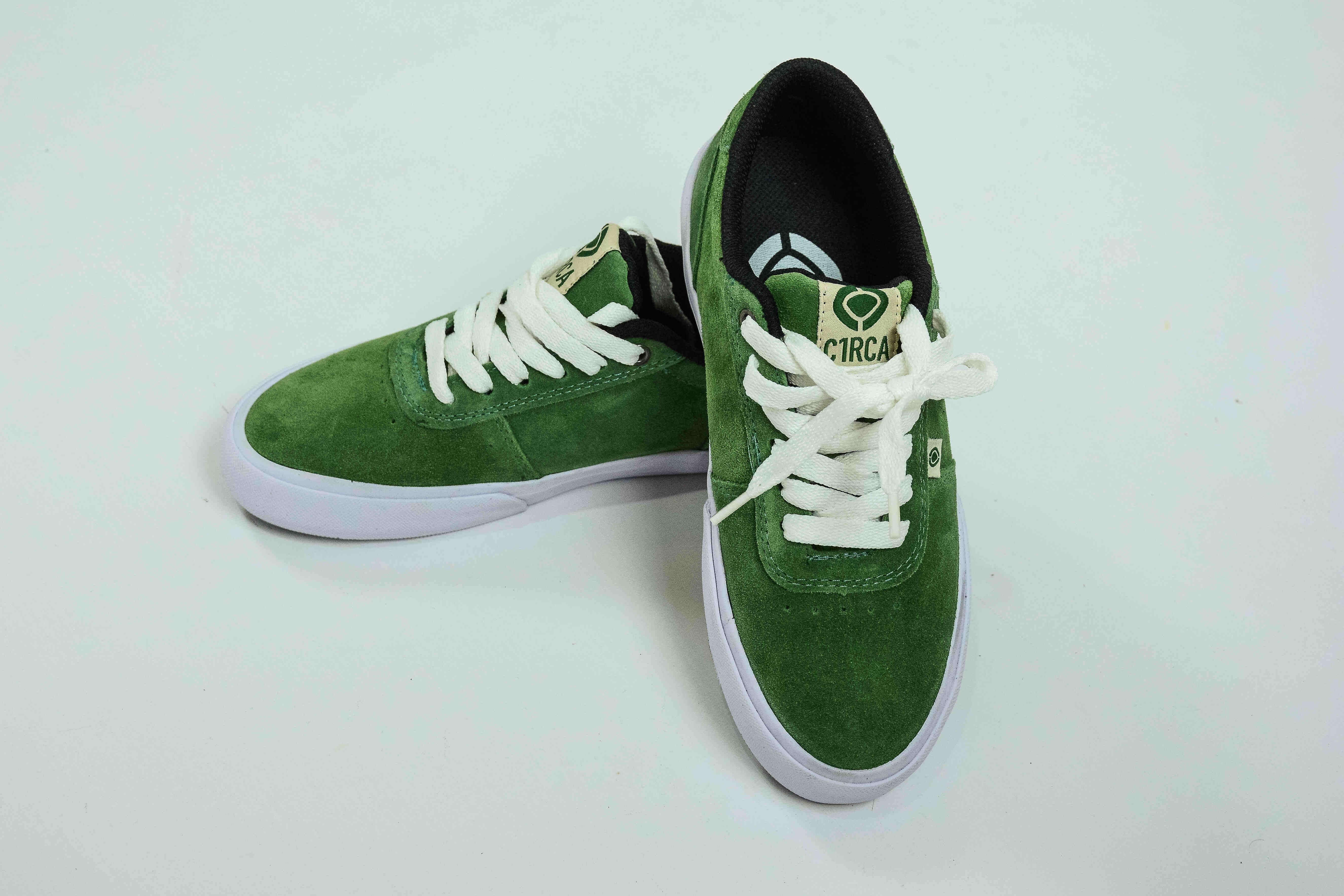 Circa Lamb Green Cream Sneakers - Stylish & Comfortable Women's Casual Shoes for Walking, Running & Everyday Wear