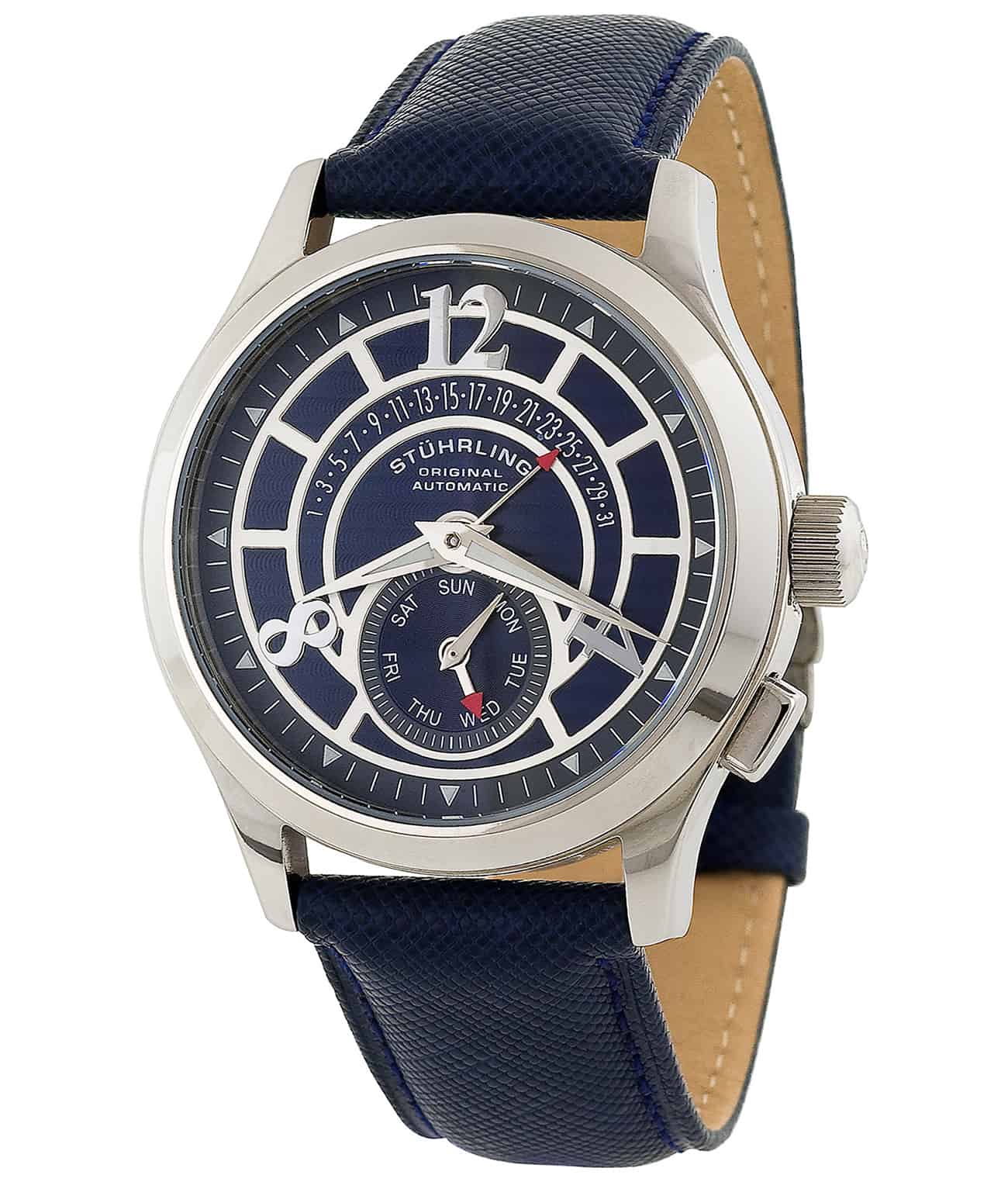 Baily 247 43mm Classic Men's Watch - Waterproof, Stainless Steel, Casual & Dress Style - Perfect for Business, Office, and Formal Events