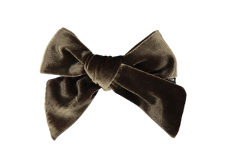 Knot Velvet Teen Hair Bow - Adjustable Hair Accessory for Girls, Teens & Women - Perfect for School, Parties & Special Occasions