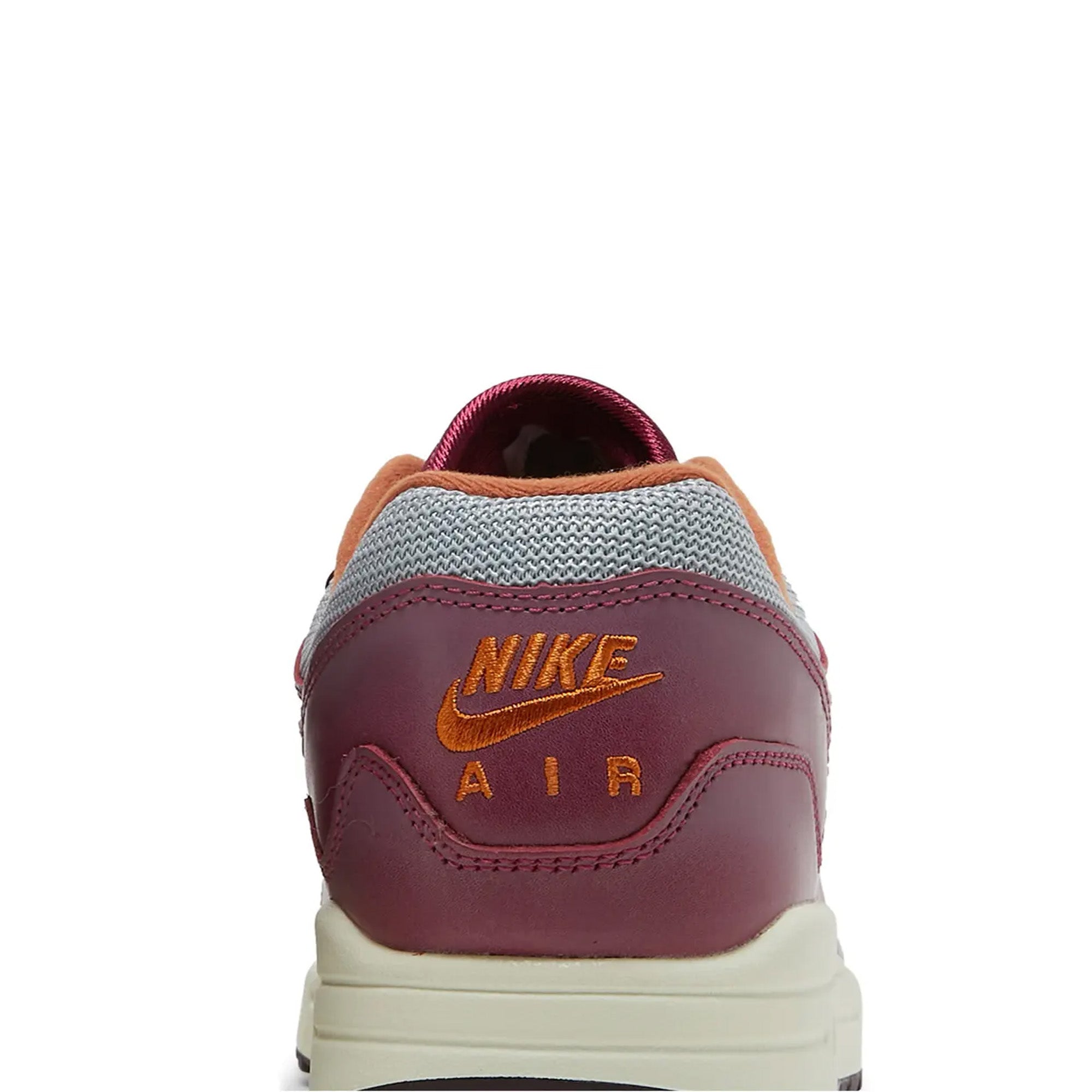 Nike Air Max 1 Patta 'Rush Maroon' Sneakers - Limited Edition Special Box (2021 Release) | Men's Running Shoes for Casual Wear & Street Style Fashion