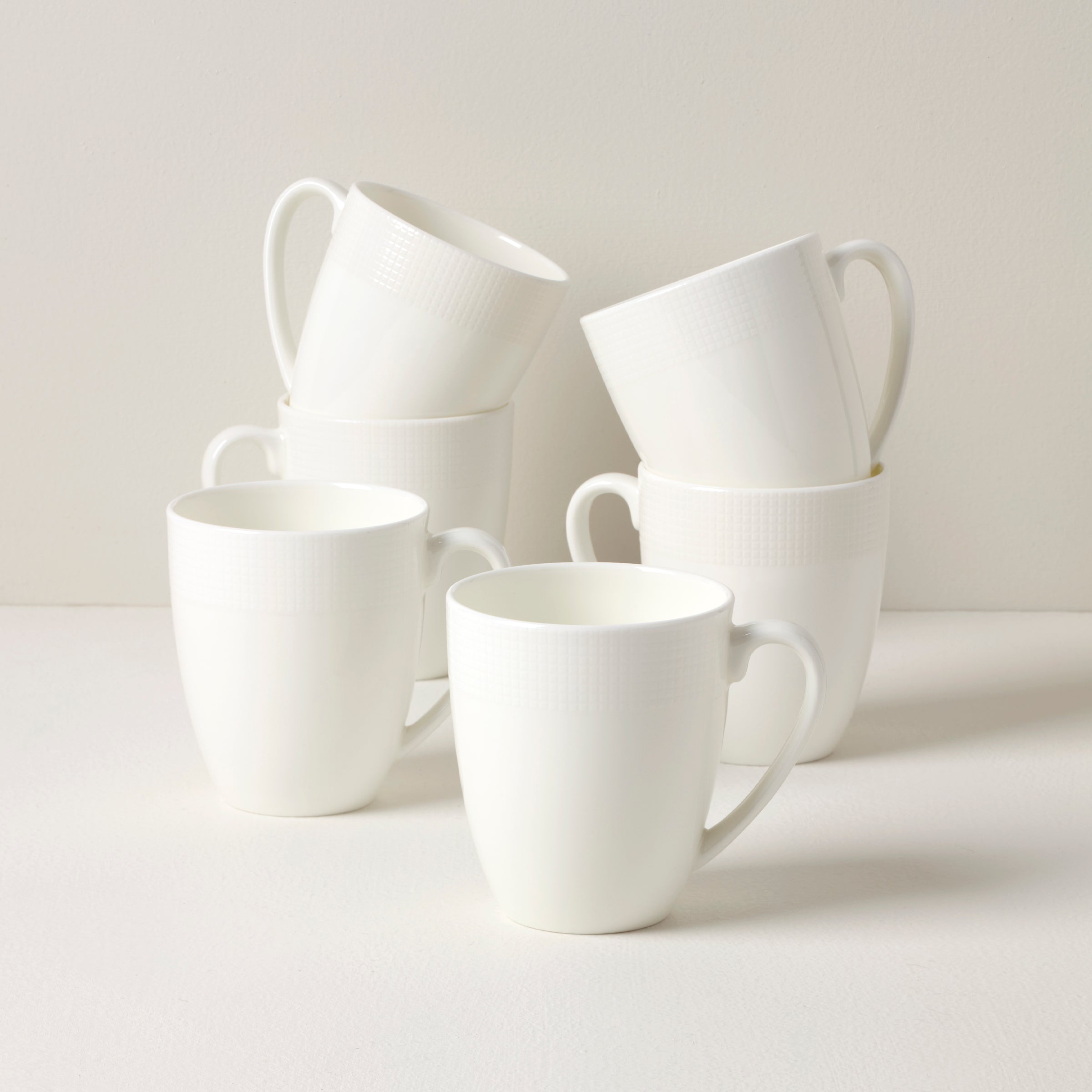 Premium Tuscany Classic Coffee Mugs Set of 6 - Elegant Ceramic Tea Cups for Home, Office & Gifts - Perfect for Morning Coffee, Afternoon Tea & Hosting Guests