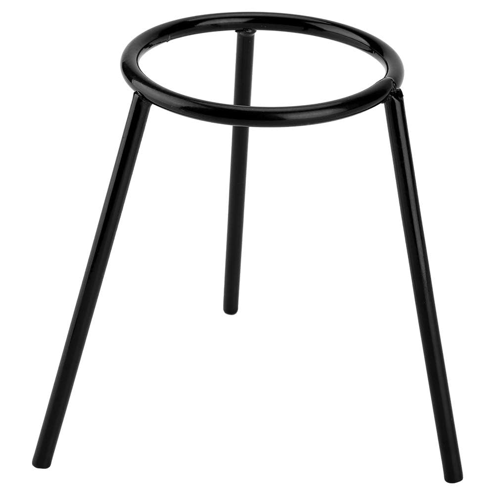 Bunsen Burner Tripod Stand with Alcohol Lamp - Lab Equipment for Chemistry Experiments, School Science Projects & Soldering Work - Durable Support for Laboratory Use