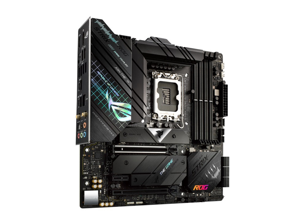 ASUS ROG STRIX Z690-G Gaming WiFi DDR5 LGA 1700 mATX Motherboard - High Performance Gaming PC Build for Esports & Streaming