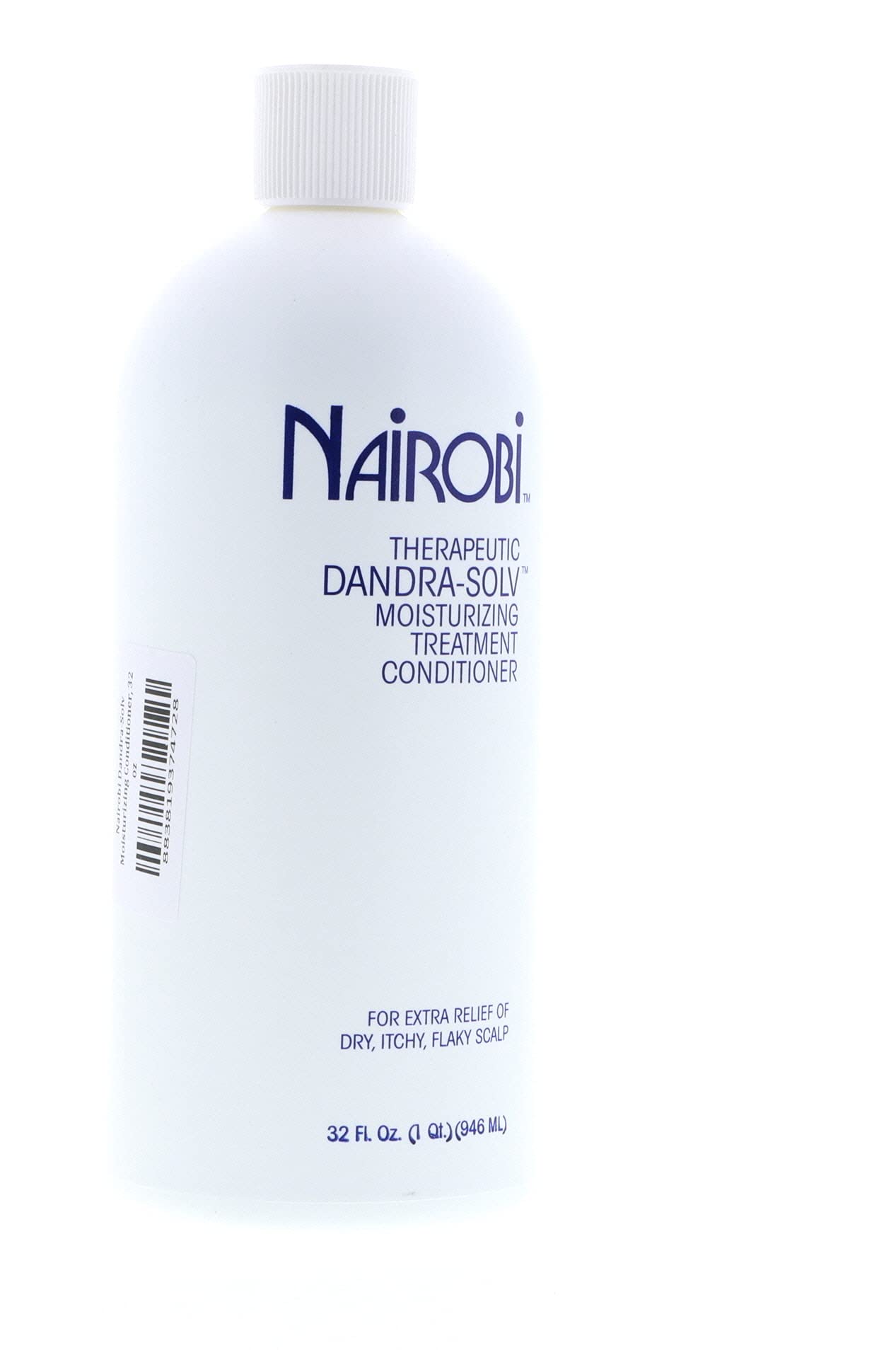 Nairobi Therapeutic Dandra-Solv Moisturizing Treatment Conditioner for Dry Scalp & Dandruff - 32 oz Unisex Hair Care - Perfect for Daily Use & Scalp Hydration