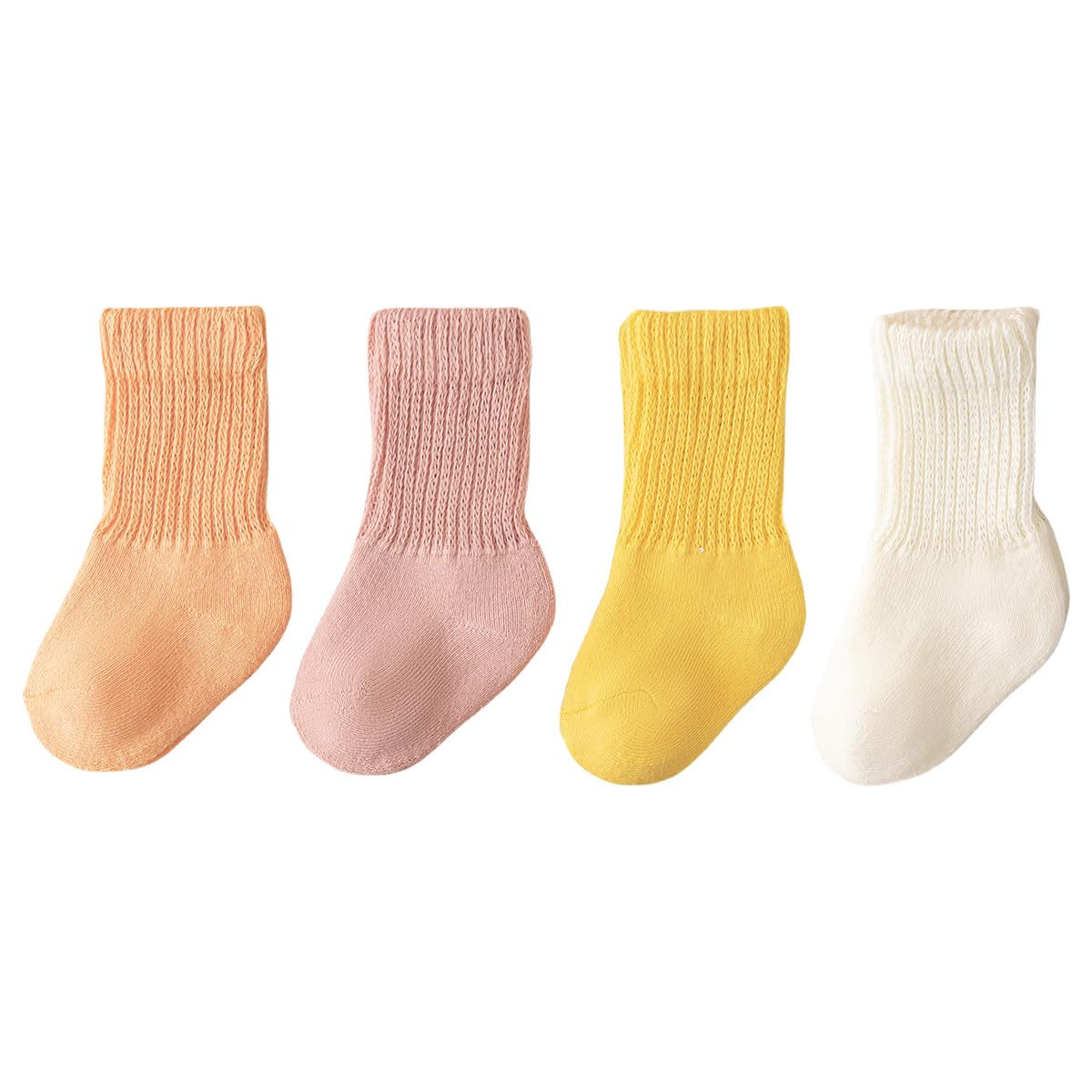 Luftschloss Kids Cotton Socks for Boys & Girls - Warm Thermal Winter Socks, Soft & Cozy Thick Toddler Crew Boot Socks 4-Pack (1T-5T) - Perfect for Cold Weather, School, and Outdoor Activities