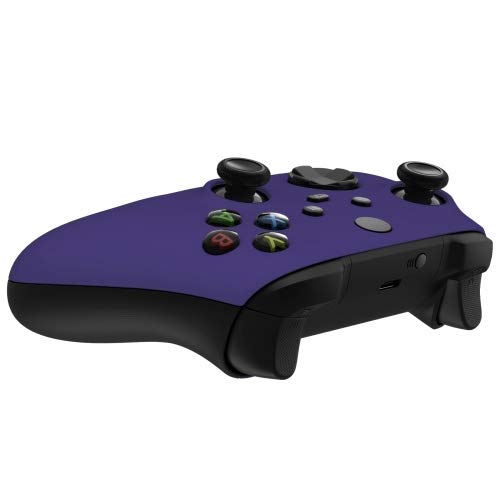 Custom Wireless Xbox One S/X & PC Controller - Exclusive Dark Purple Design, Soft Touch, USA Crafted - Perfect Gaming Gift for Enthusiasts, Ideal for Home Gaming & Competitive Play