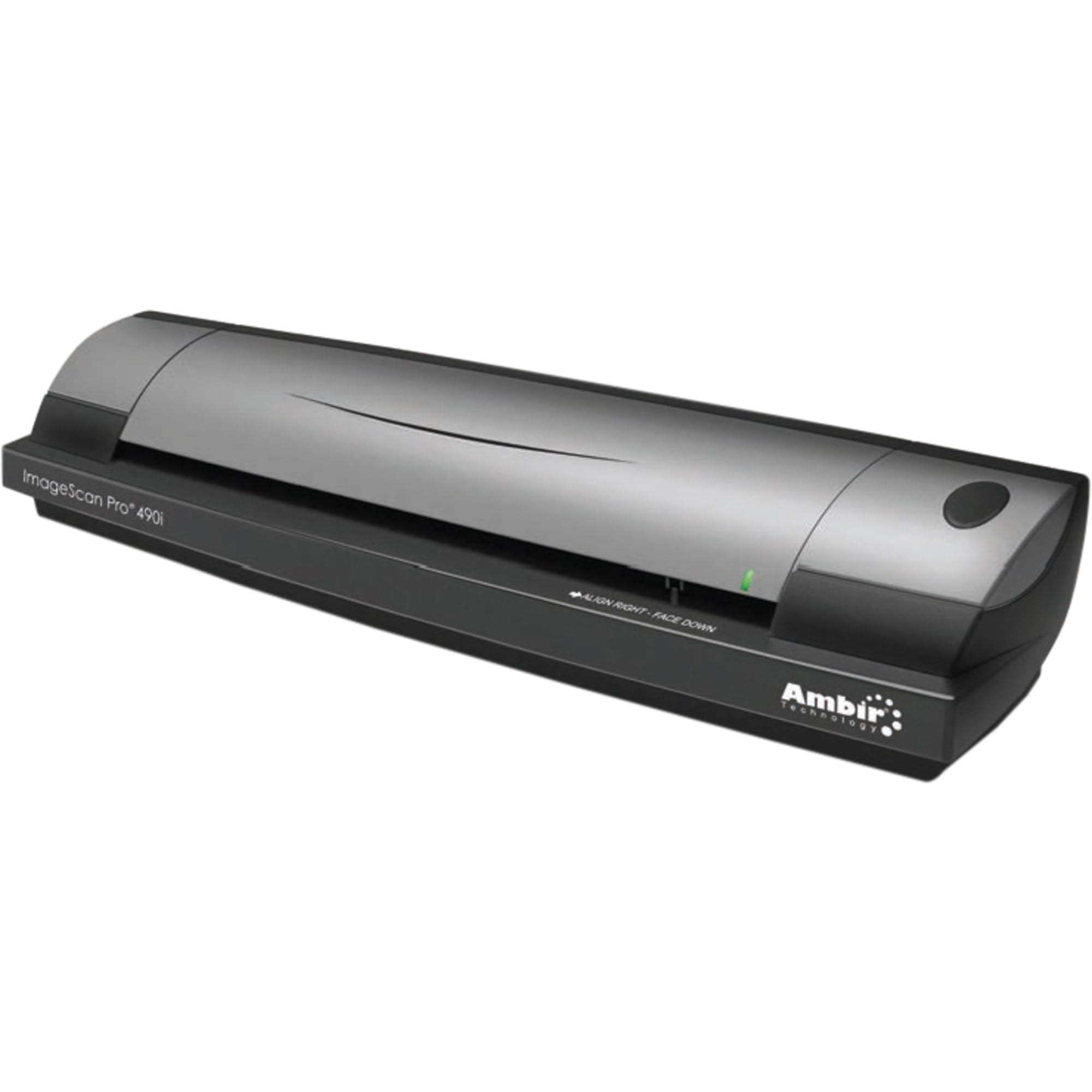Ambir DS490-PRO High-Speed Business Card Scanner - Portable Contact Management Solution for Networking Events, CRM Integration & Office Organization