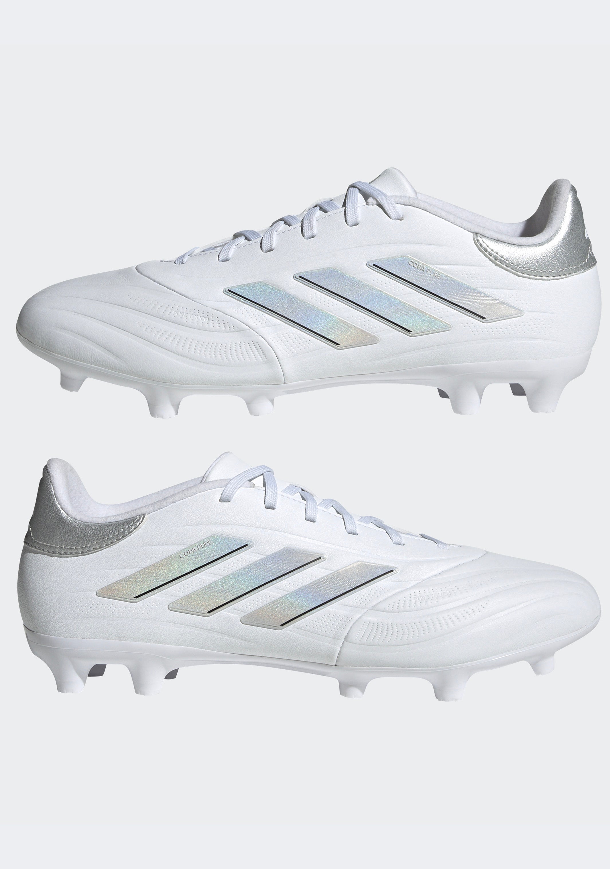 Adidas Men's Copa Pure 2 League FG Soccer Cleats - Firm Ground Football Boots for Men - Lightweight & Durable for Competitive Matches & Training