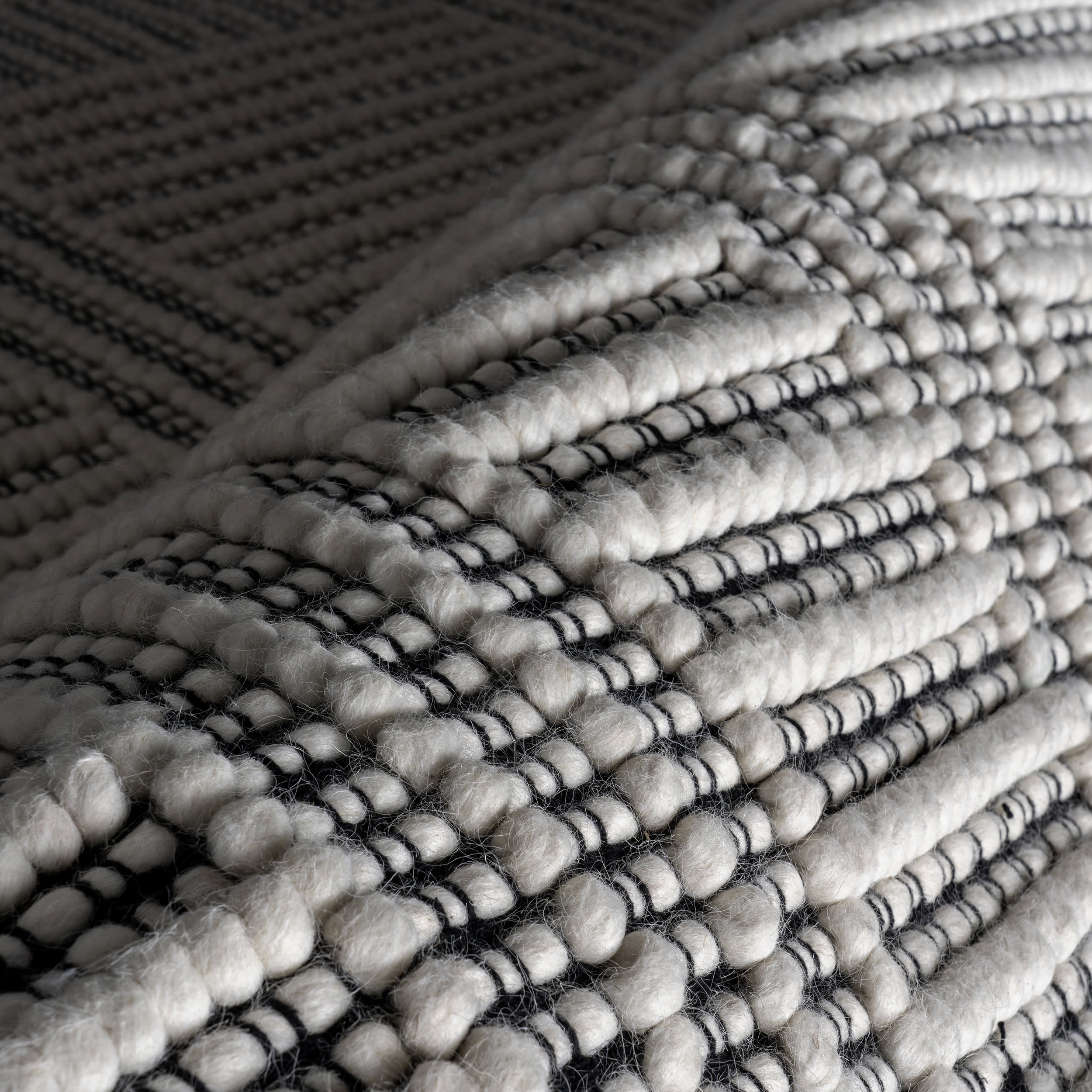 Premium Devon Wool Rug - Soft Ivory Handmade Area Rug for Living Room, Bedroom & Nursery - Cozy & Luxurious Home Decor