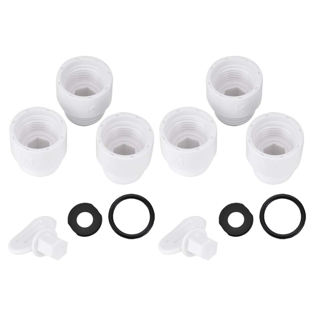 Japanese Shower Adapter for Handheld Shower Head - KMG Connector Hose Converter with G1/2in Thread - Bathroom Accessory Replacement for Leak-Free Shower Experience - Perfect for Home, Hotel & Spa Use