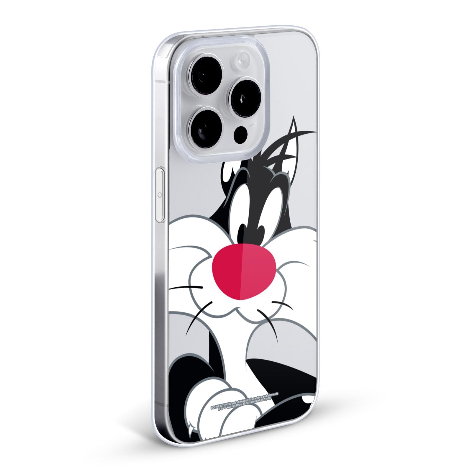 Head Case Designs Looney Tunes Sylvester Cat Soft Gel Case for iPhone 7 Plus/8 Plus - Durable Protection & Fun Style for Everyday Use