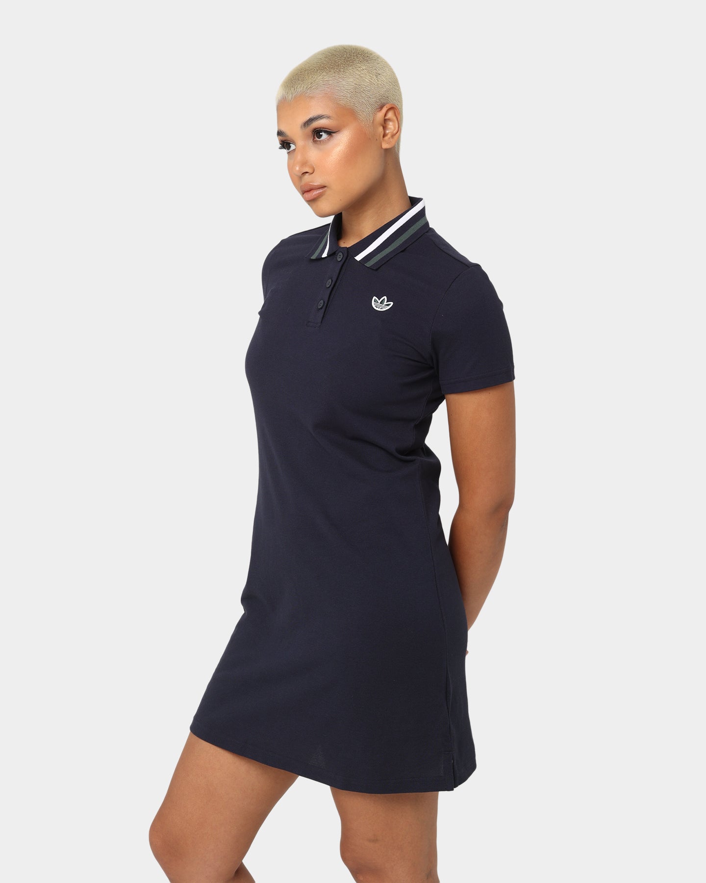 Adidas Women's Original Class of '72 Polo Dress in Legend Ink - Vintage-Inspired Tennis & Casual Wear for Women