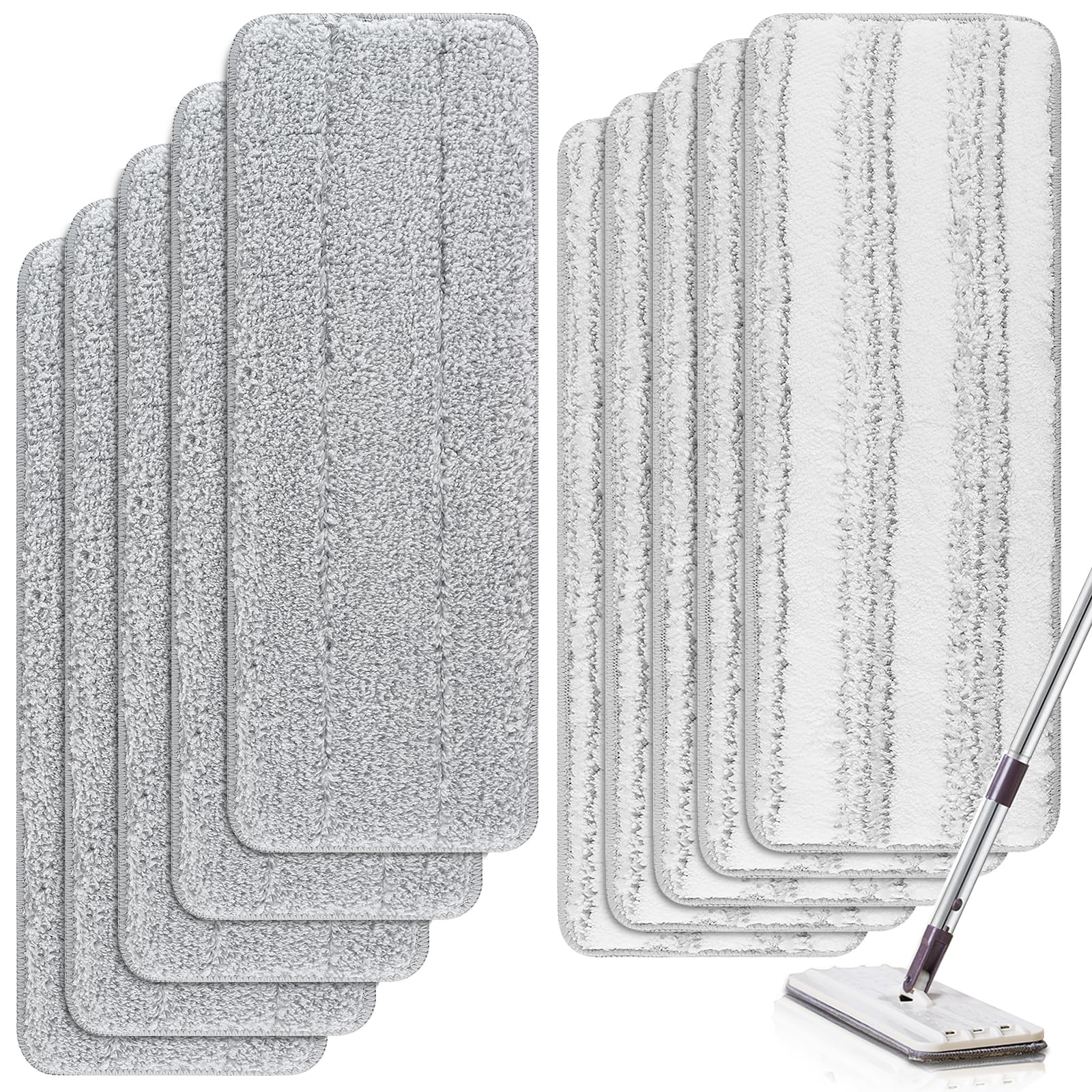 Premium Microfiber Mop Pads 10-Pack - 13