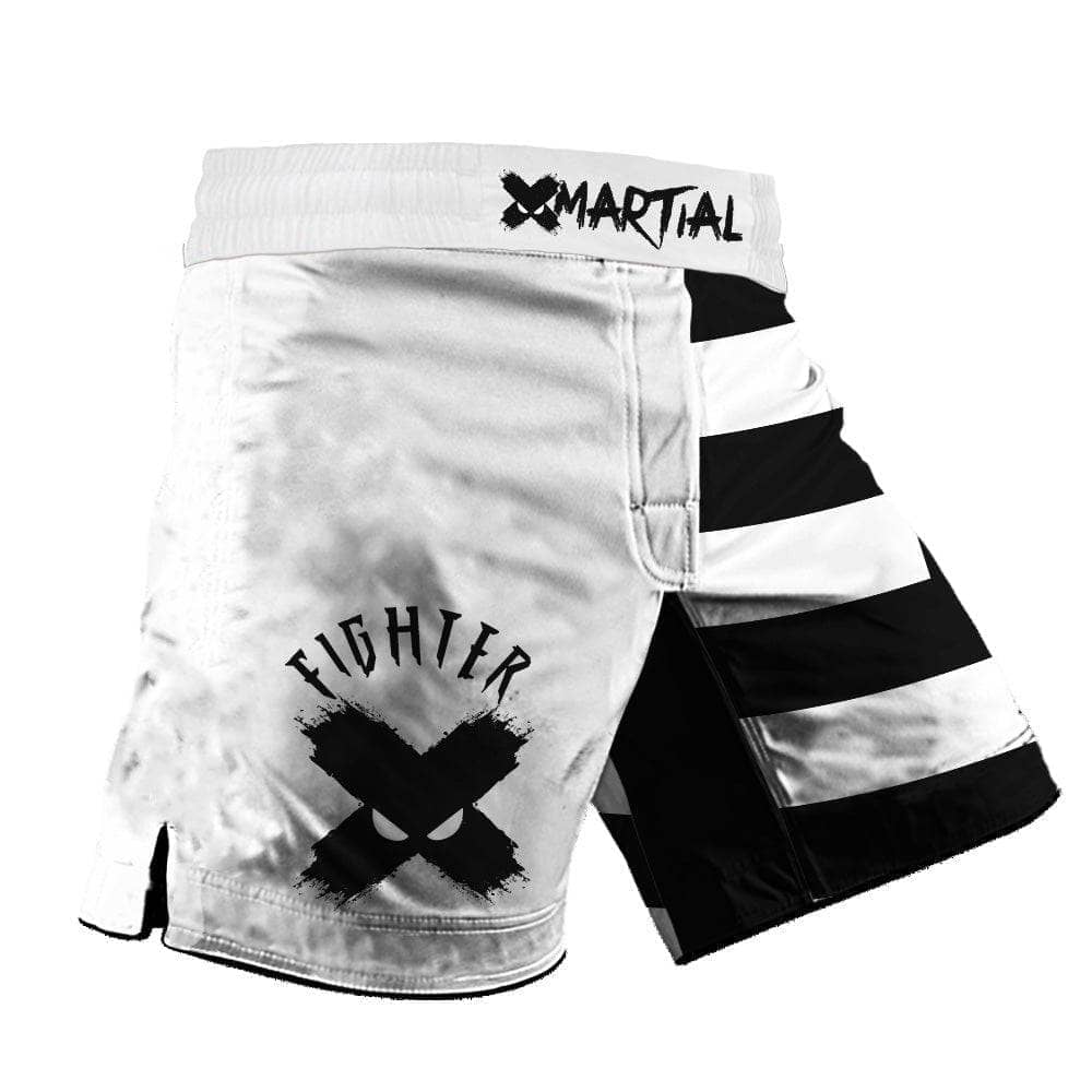 American Fighter Rank 2.0 Hybrid MMA Shorts - Premium Training & Competition Fight Shorts for MMA, BJJ, Muay Thai - Ideal for Gym Workouts & Martial Arts Tournaments