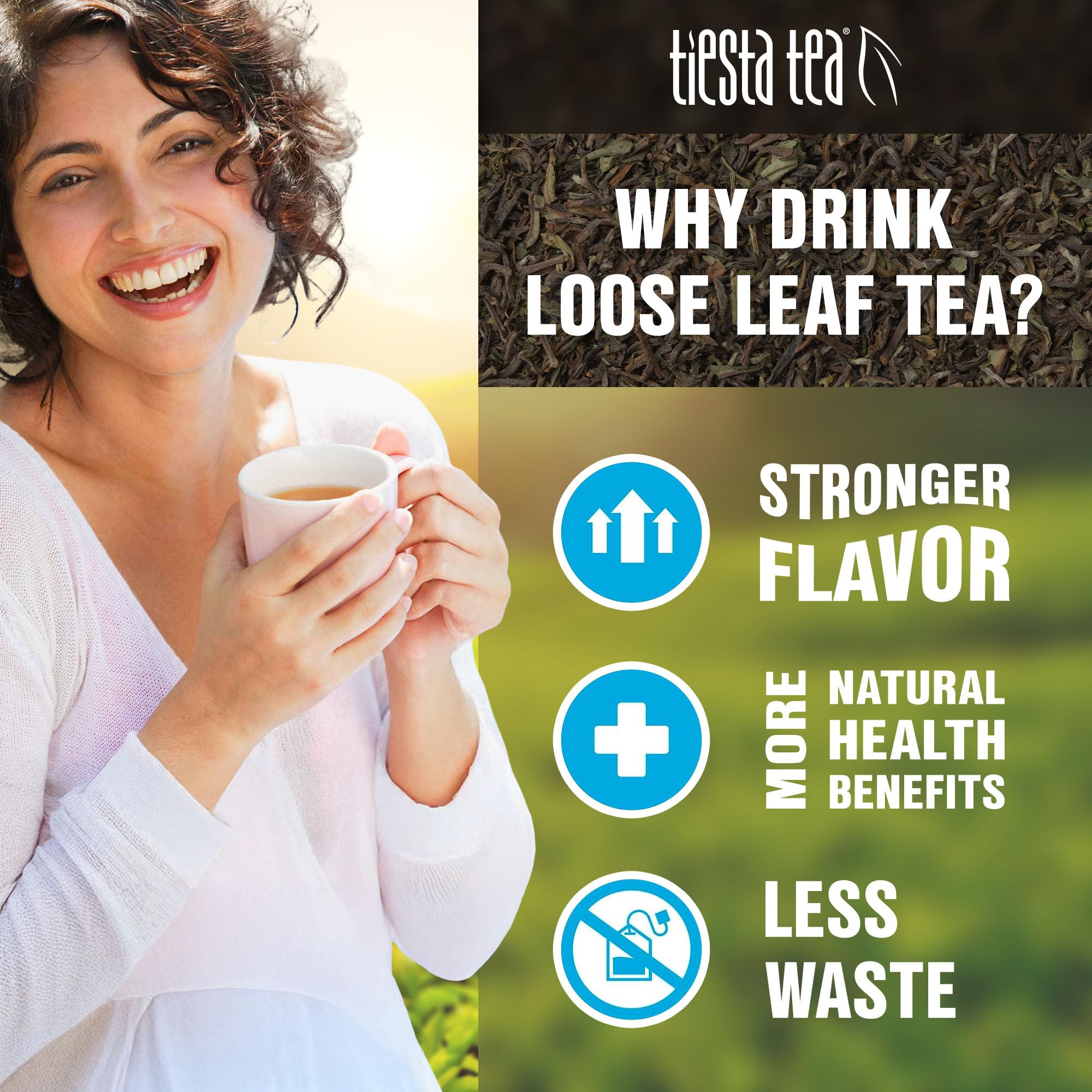 Tiesta Tea - Passion Berry Jolt Loose Leaf Black Tea with Raspberry & Passionfruit | Premium Caffeinated Blend for Hot or Iced Tea | Brews 50 Cups | 4oz Refillable Tin | Perfect for Morning Energy or Afternoon Refreshment