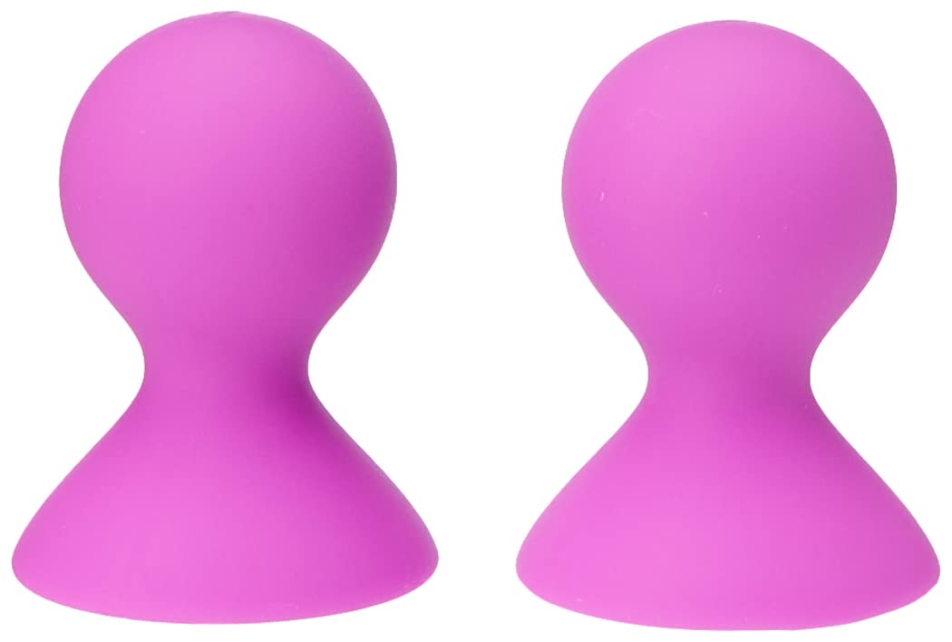 Dream Toys Large Pink LED Nipple Suckers for Sensual Play & Couples Intimacy - Perfect for Adult Toys, Bachelorette Parties & Spicy Gift Ideas