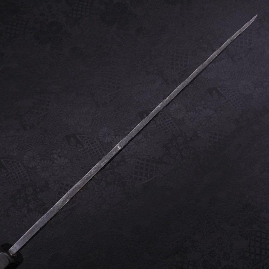 Premium Yanagiba Sushi Knife - Blue Steel #2 Kurouchi Finish with Sakura Fuji Buffalo Ebony Handle (270mm) - Perfect for Sushi Chefs & Japanese Cuisine Lovers