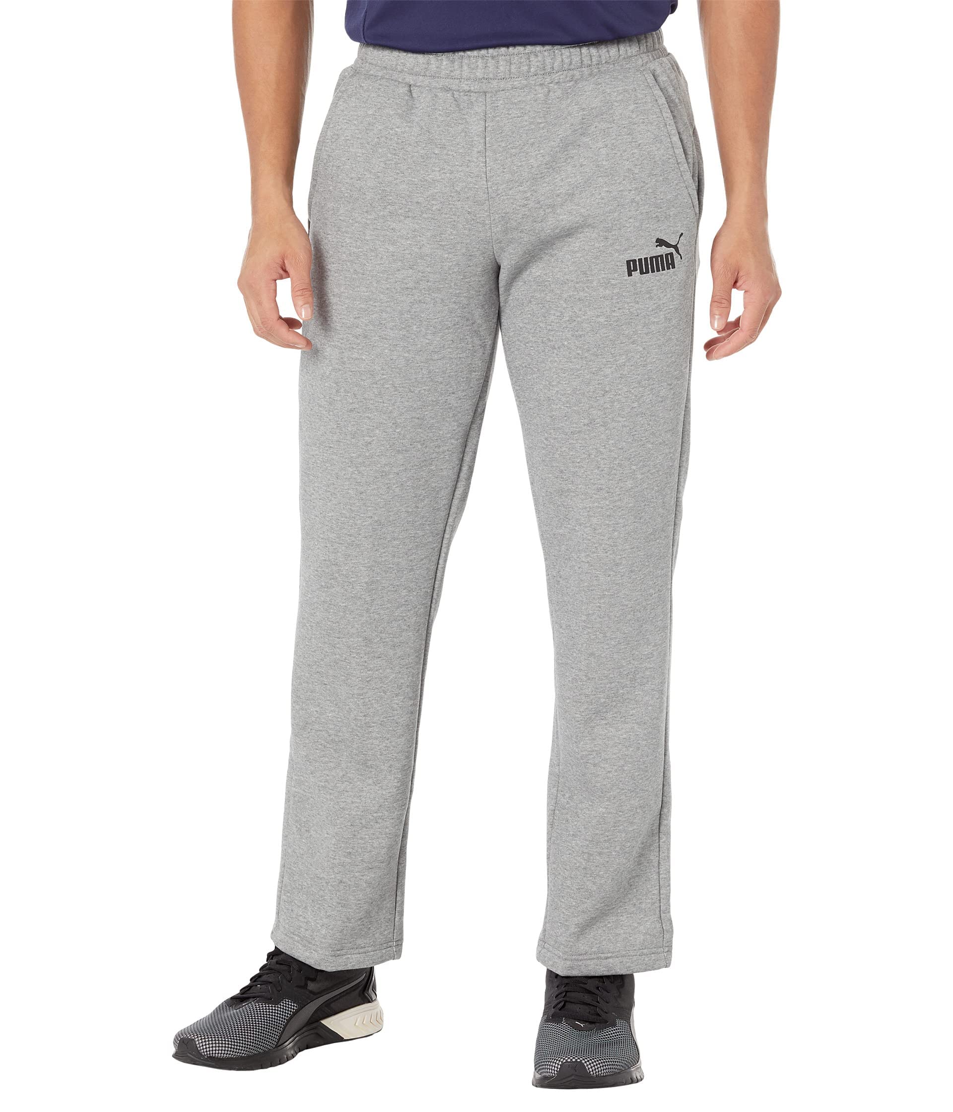 PUMA Men's Essentials Fleece Sweatpants - Comfortable Athletic Joggers for Casual Wear & Gym - Big & Tall Sizes Available - Perfect for Workouts, Lounging & Running Errands