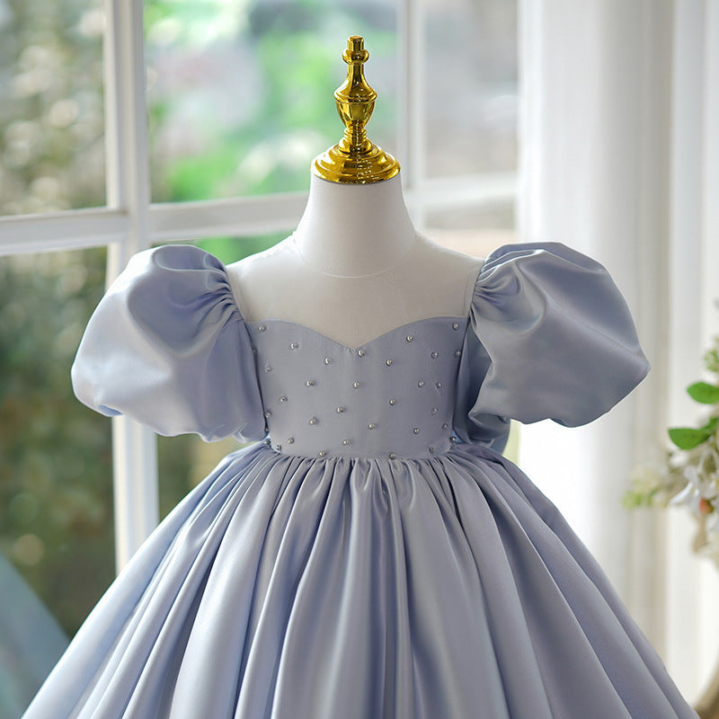 Elegant Flower Girl Dress for Toddlers - Birthday Party & Beauty Pageant Princess Gown - Perfect for Weddings, Special Occasions & Photo Shoots