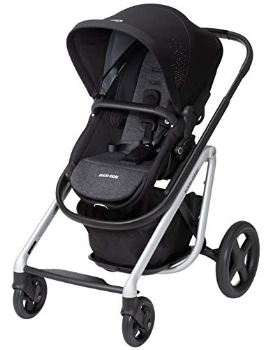Maxi-Cosi Lila Modular All-in-One Baby Stroller - Lightweight Travel System with Adjustable Seat, Nomad Black (CV324ETK) | Perfect for Newborns, Toddlers & Everyday Use at Park, Mall & Travel