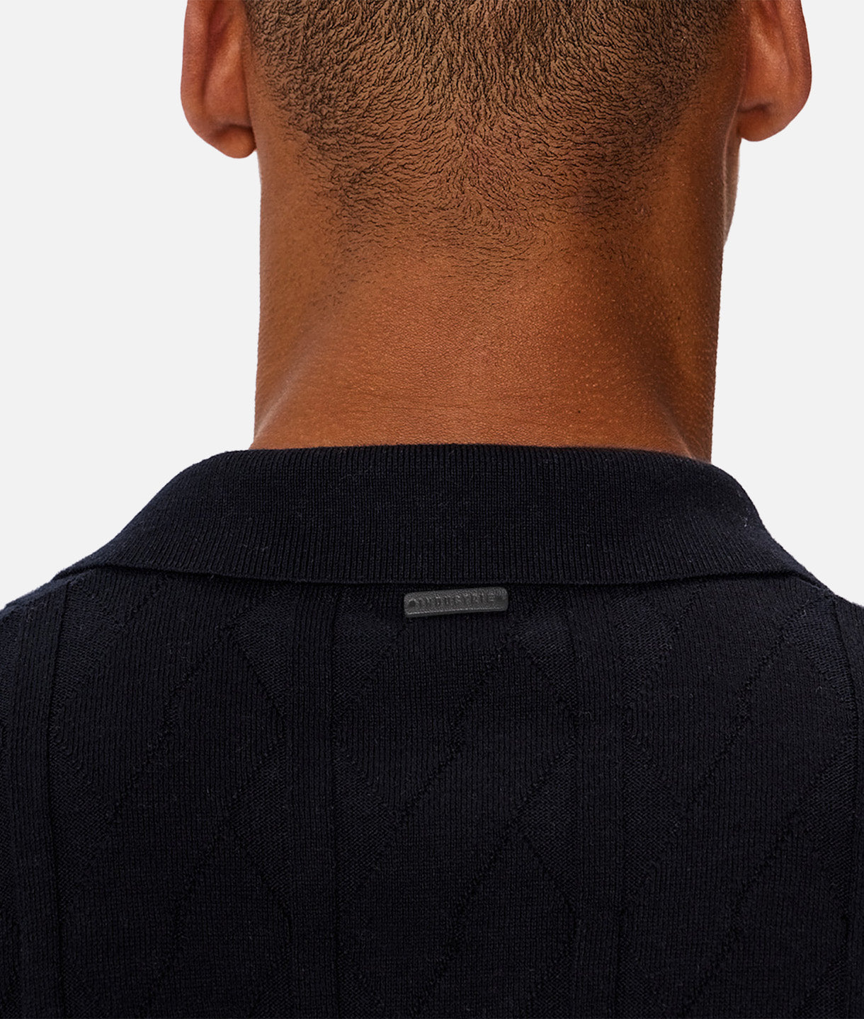 Novara Short Sleeve Shirt for Men - Navy Blue Casual Button Down Shirt - Perfect for Office, Business, and Summer Outings
