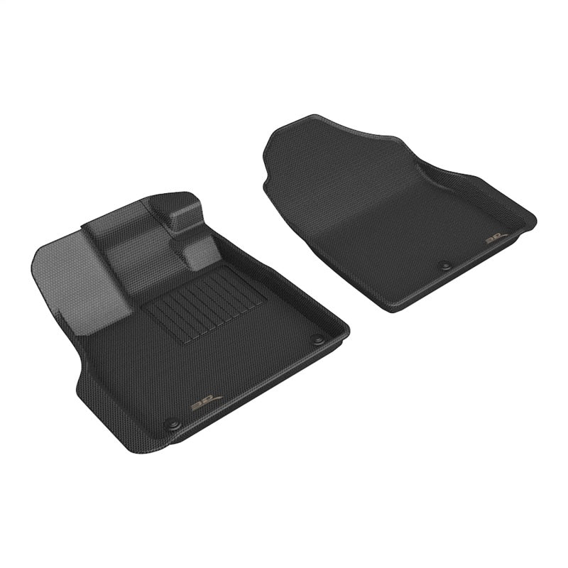 3D Maxpider Kagu Black R1 Custom Floor Mats for 2023-2024 Honda Pilot - All-Weather Protection & Perfect Fit for SUVs | Ideal for Family Road Trips, Daily Commutes & Outdoor Adventures