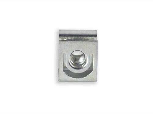 RackGold® M5 Slide-On Cage Nuts 25 Pack - High-Quality USA Made Server Rack Hardware for IT Equipment & Data Center Installation