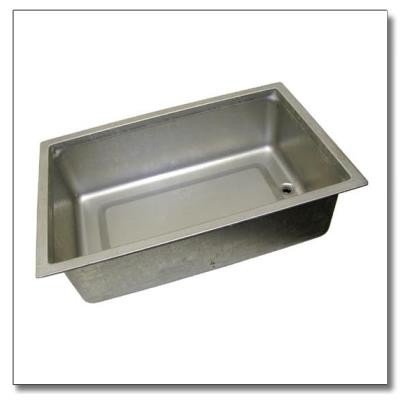 Bloomfield WS-62604 Commercial Stainless Steel Pan with Drain - Perfect for Restaurants, Catering & Food Service Use