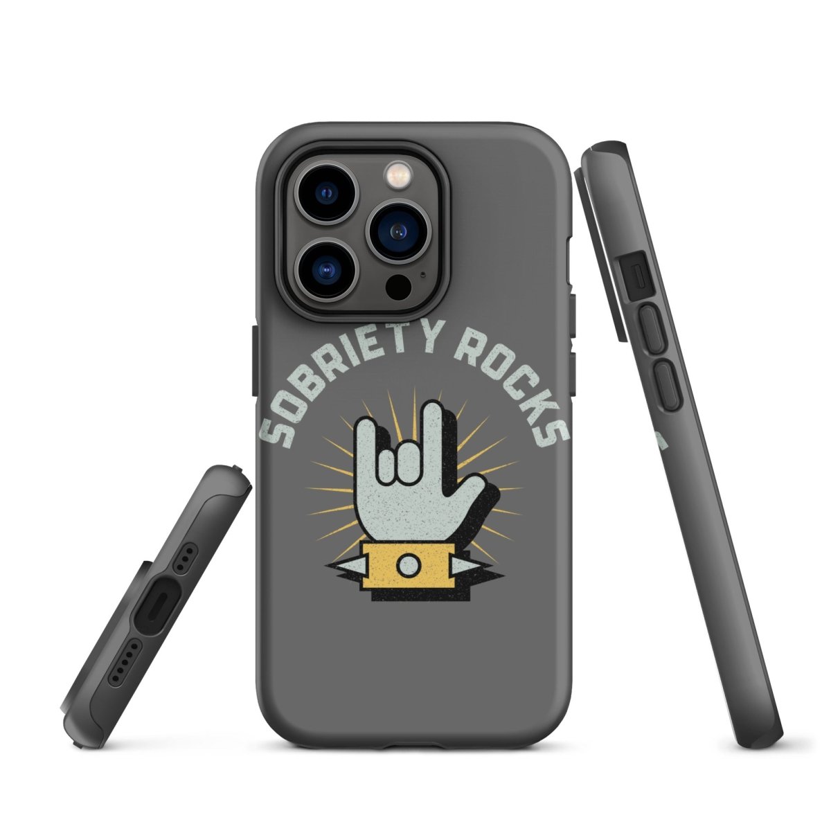 Premium Sobriety Rocks Tough Case for iPhone® - Durable Protection for Everyday Use & Outdoor Adventures