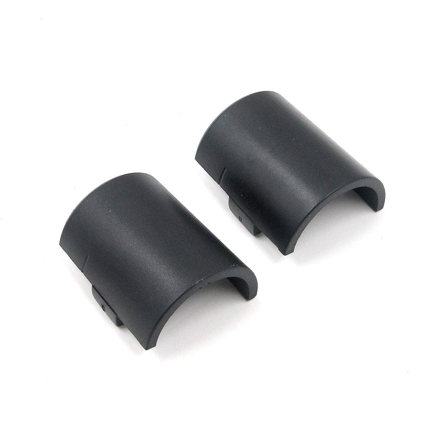 Geesatis 6 Set / 12 Pack Black Wire Shelving Shelf Lock Clips - 1.5Inch (38mm) Diameter Metal Rack Locking Metro Clips with Split Sleeves - Perfect for Garage Storage, Closet Organization & Commercial Shelving Systems