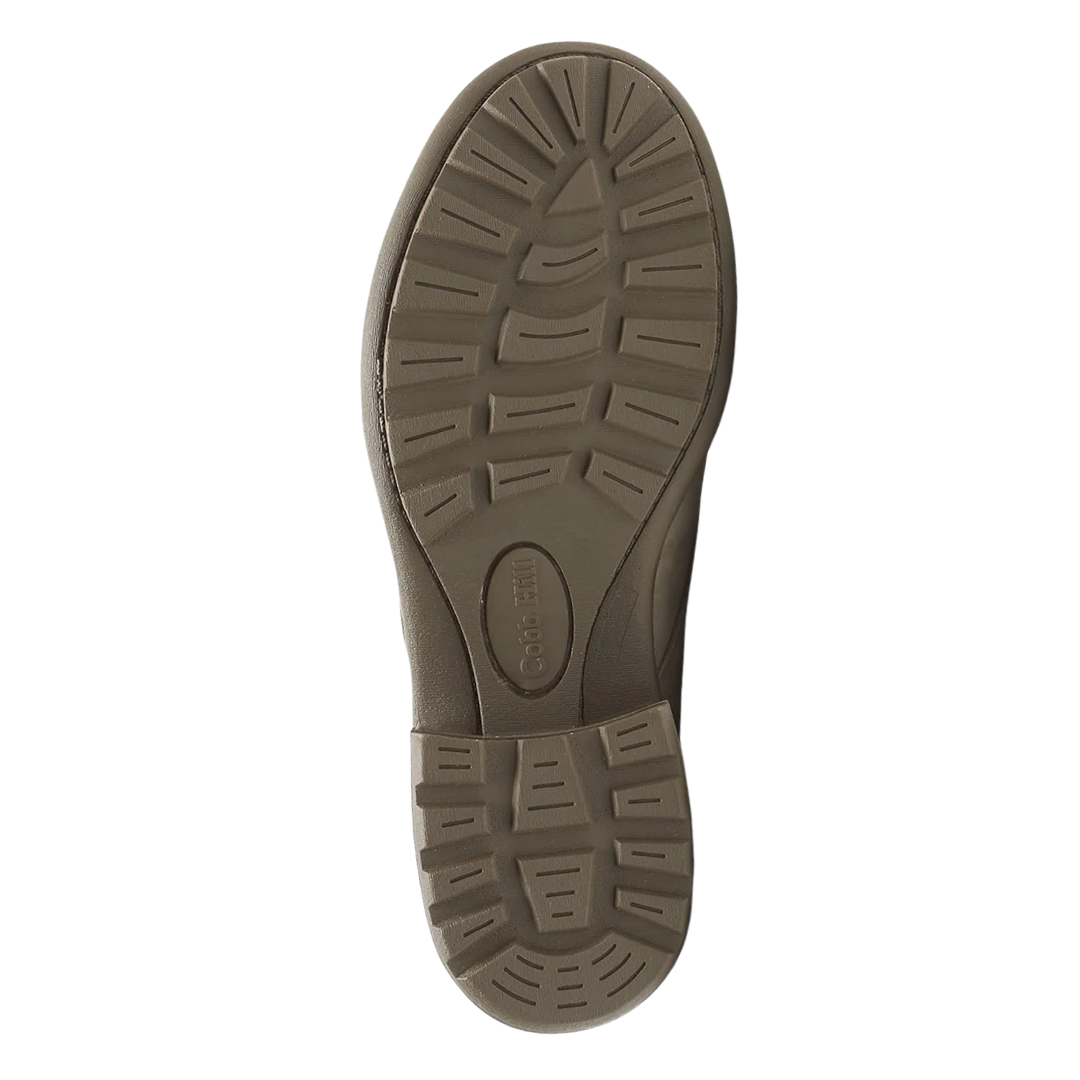 Women's Brunswick Lace Waterproof Shoes - Grey (Regular Width) - Comfortable Slip-Resistant Footwear for Rainy Days & Outdoor Activities