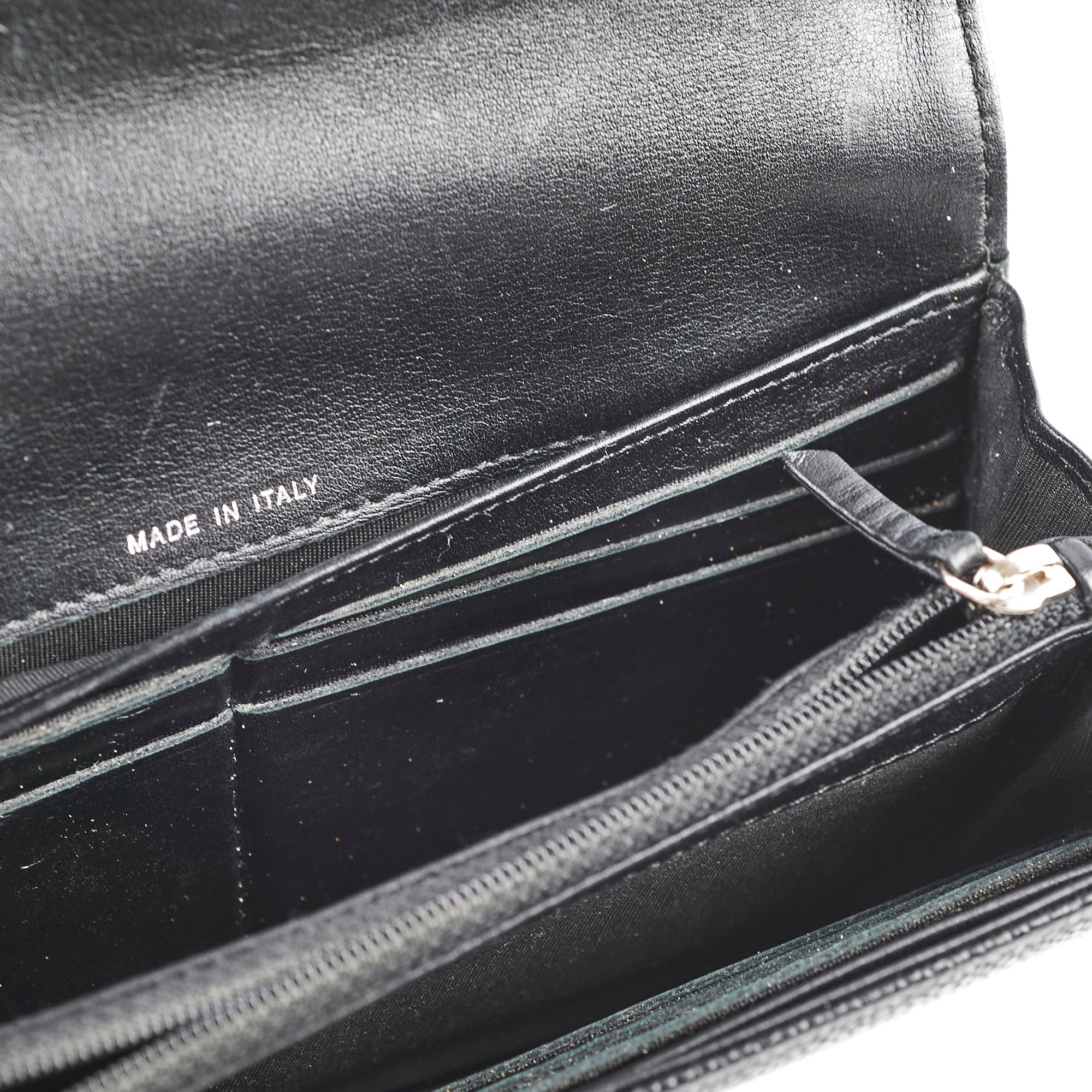 Chanel 18 Series Black Long Wallet for Women | Luxury Leather Zip Around Clutch | Perfect for Everyday Use, Travel & Special Occasions