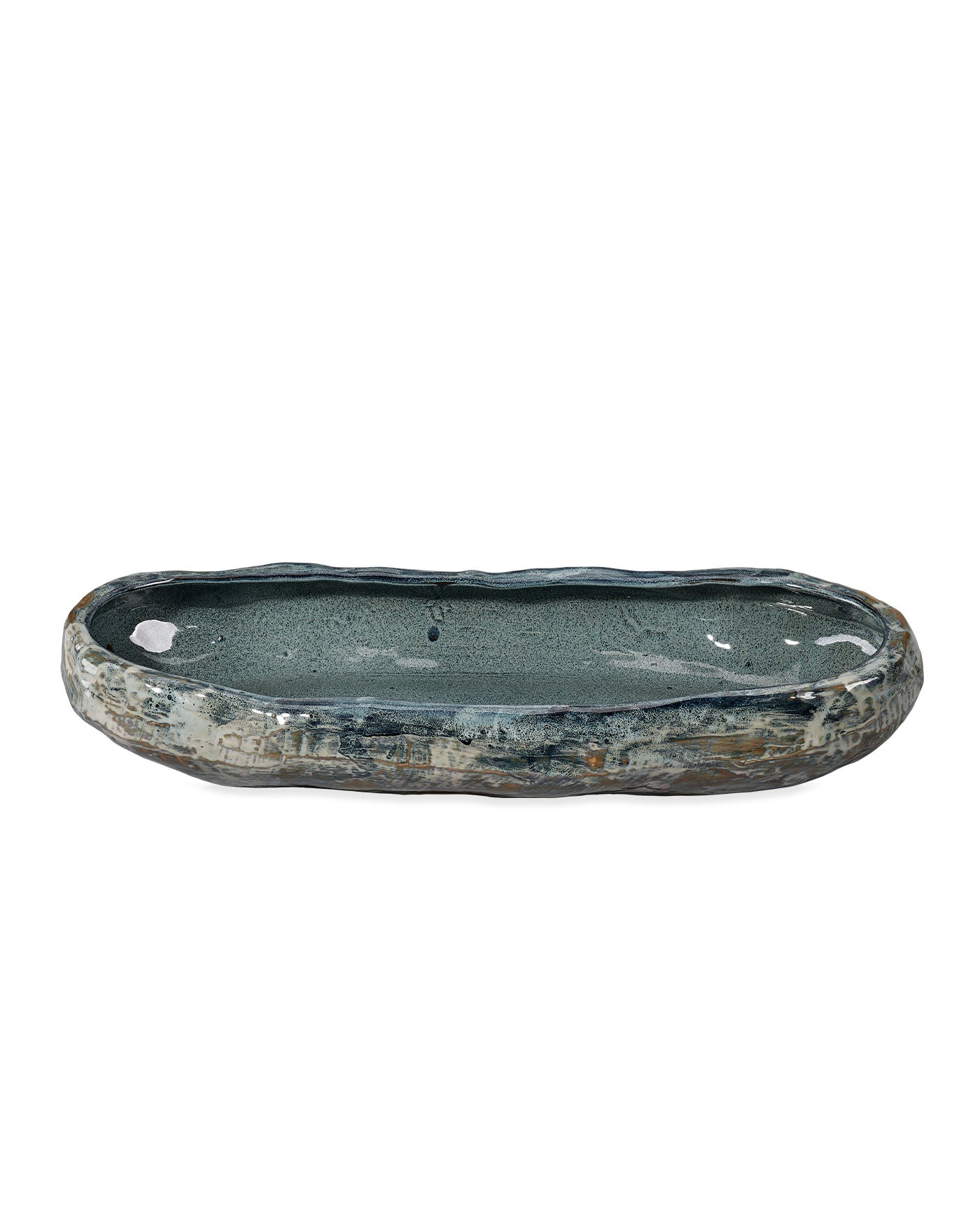 Unearthed Oval Bowl - Handcrafted Ceramic Serving Bowl for Salads, Pasta & Soup | Perfect for Dining, Entertaining & Kitchen Decor