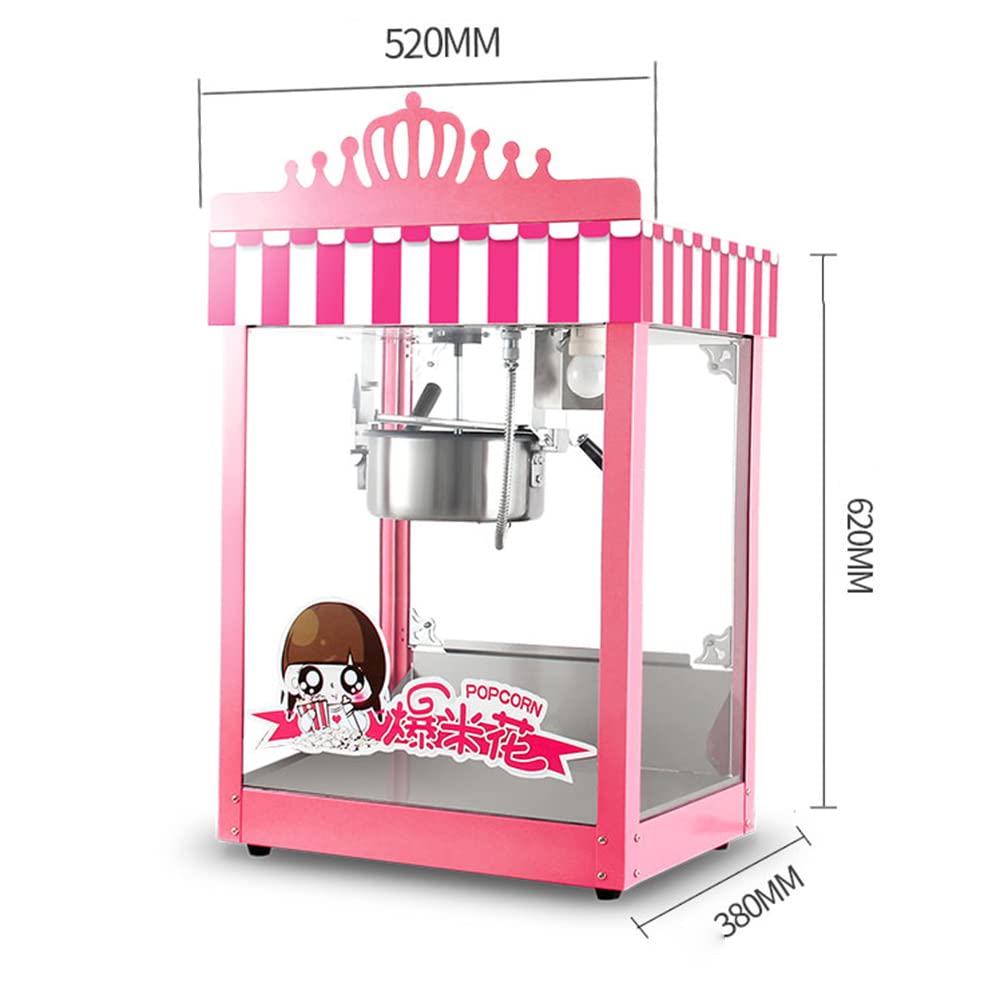 Best Commercial Popcorn Machine - Non-Stick, High Popping Rate, Easy to Clean - Perfect for Movie Nights, Birthday Parties, Carnival Snack Stands & Home Theater Snacks
