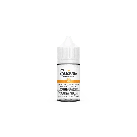 Tangerine Nic Salt by SUAVAE Salts - 30mL Refillable E-Liquid for Vape Pens & Pod Systems - Perfect for On-the-Go Vaping