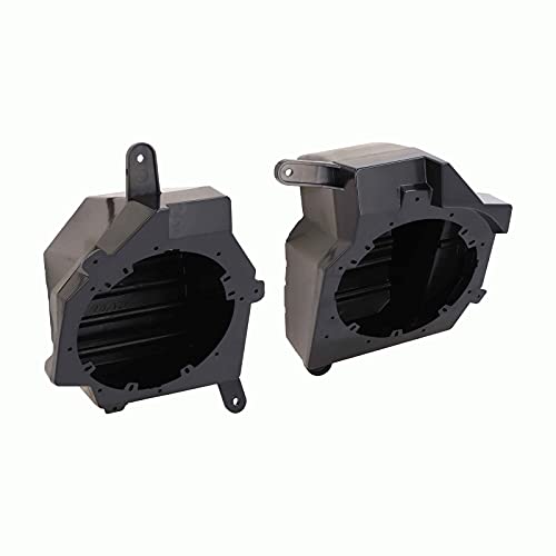 Metra JP1014 Jeep Wrangler Front Speaker Pods - Black Wired Connectivity for Enhanced Audio | Perfect for Off-Road Adventures & Car Audio Upgrades