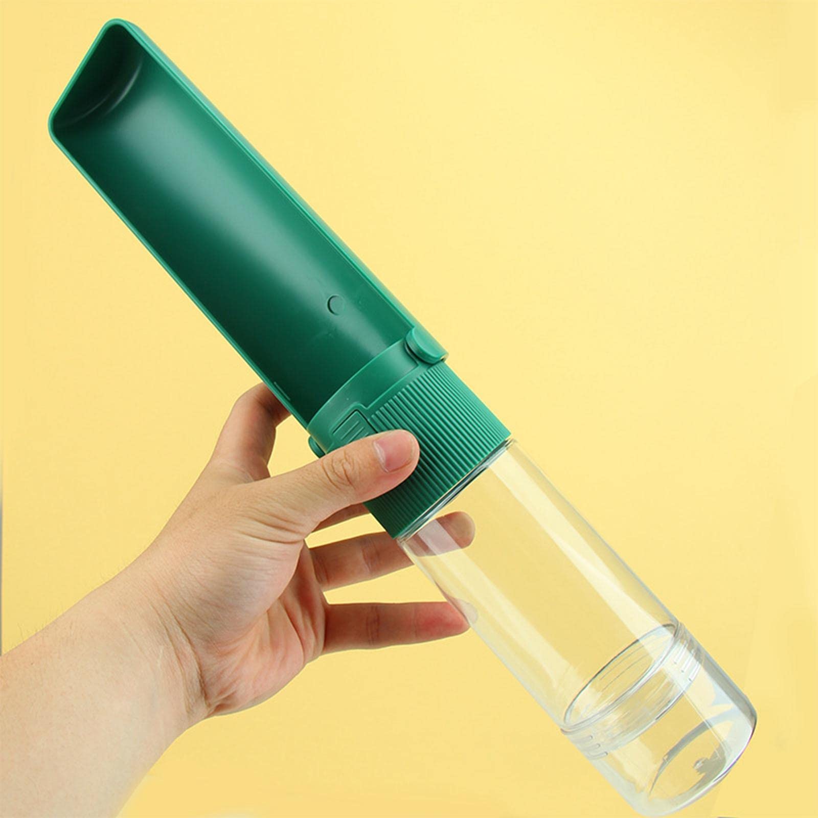 **Premium Outdoor Dog Bowl - Portable Pet Food & Water Dispenser for Puppies & Dogs - Ideal for Running, Walking, Hiking & Travel | Durable Green Pet Supplies | Dog Bowls, Feeders & Accessories**