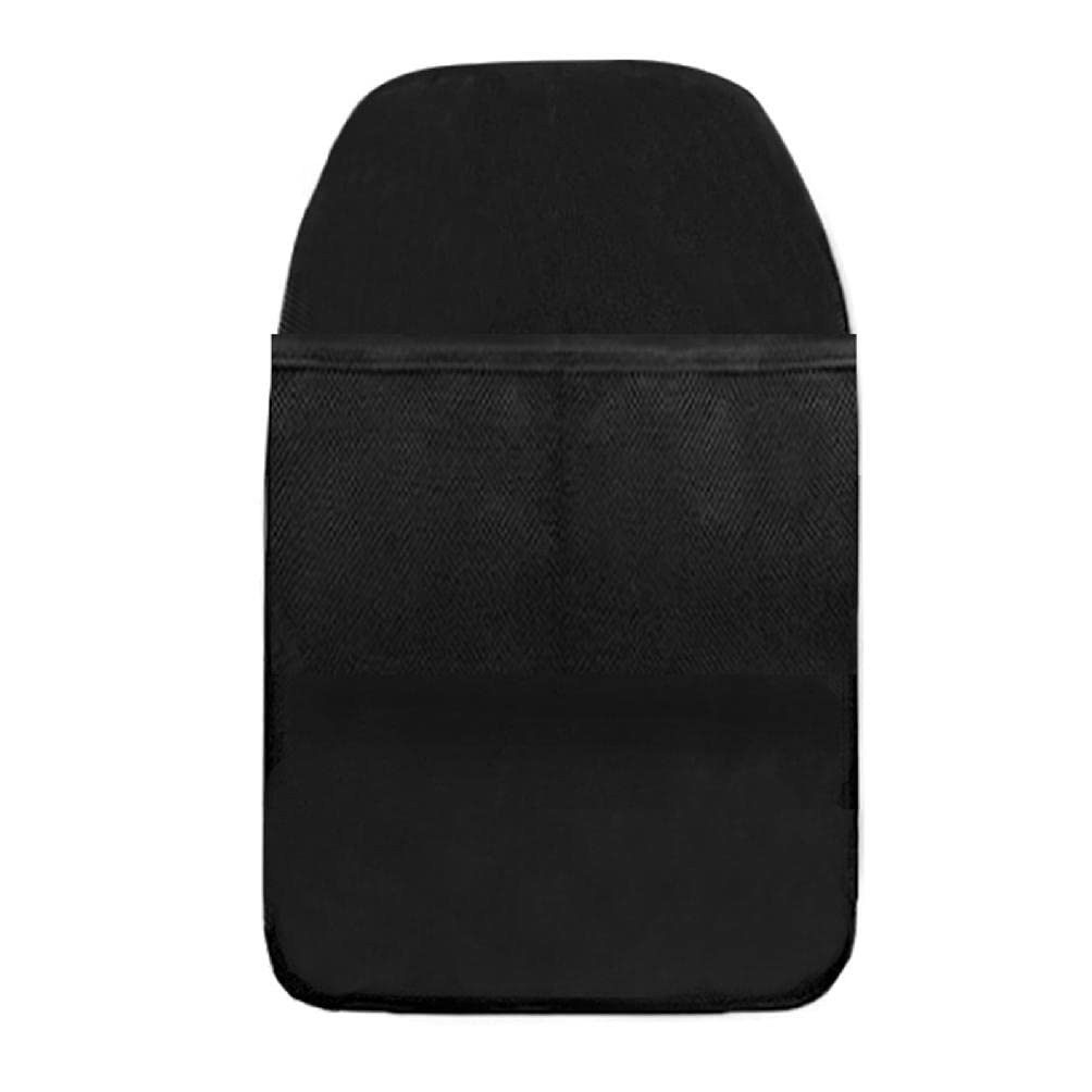 Car Seat Back Protector with Tray Organizer - Anti-Kick Pad for Kids, Durable Rear Seat Cover to Prevent Scuffs & Dirt, Vehicle Child Safety Accessory - Perfect for Road Trips, School Runs & Family Travel
