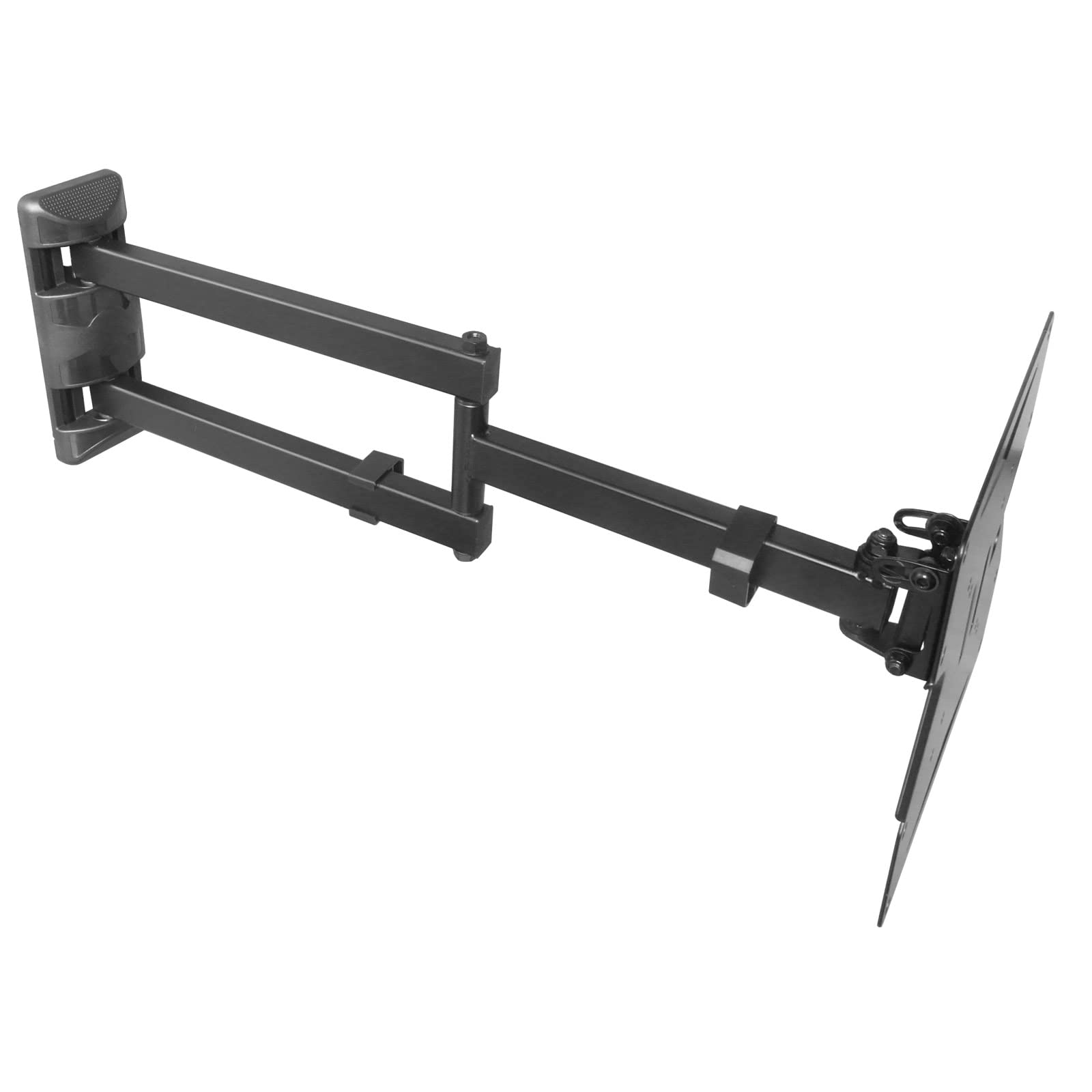 Universal TV Wall Mount Bracket - Adjustable Tilt for 15-55 Inch LCD LED 3D HD TVs - VESA 75x75 100x100 200x100 Compatible - Black (Model S89B) - Perfect for Living Room, Bedroom, or Office Setup