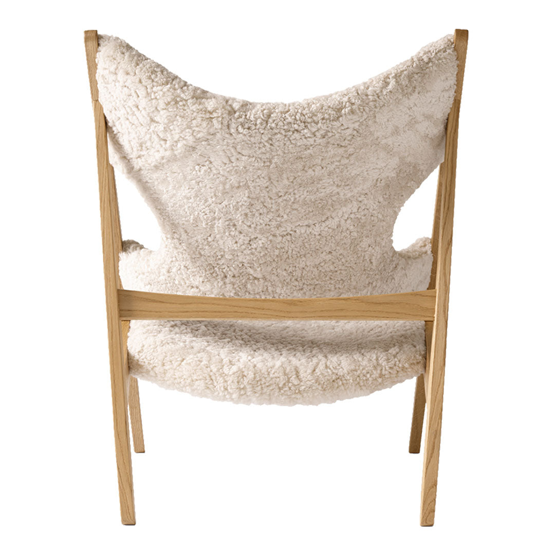 Cozy Knitting Lounge Chair for Relaxation - Ergonomic Design with Soft Cushions - Perfect for Reading, Knitting, or Napping in Living Room & Bedroom