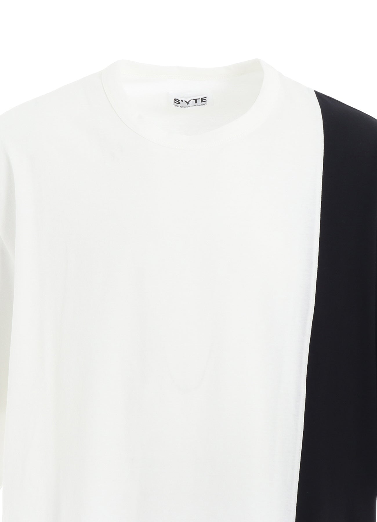 Soft Cotton Jersey Fabric Switch Half-Sleeve Draped T-Shirt for Women - Casual Comfort Wear for Everyday Outfits & Layering