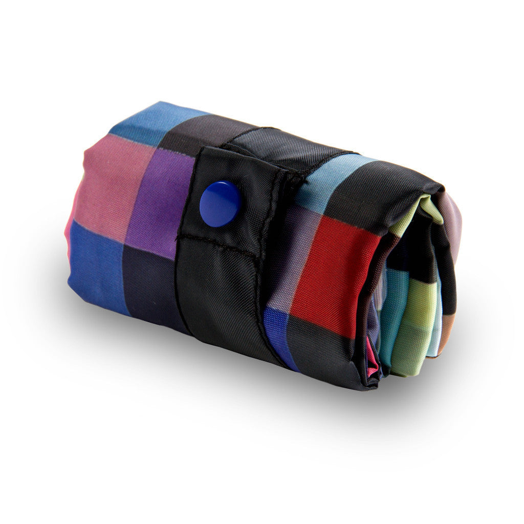 LOQI Museum Collection Tote Bag - Gerhard Richter Art Design - Lightweight Reusable Shopping Bag for Groceries, Books & Travel