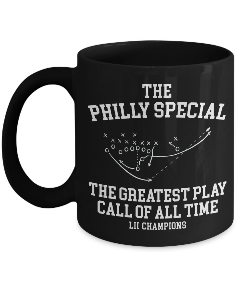 Funny Eagles Trick Play Coffee Mug - Perfect for NFL Fans & Game Day Parties | Great Gift for Football Lovers