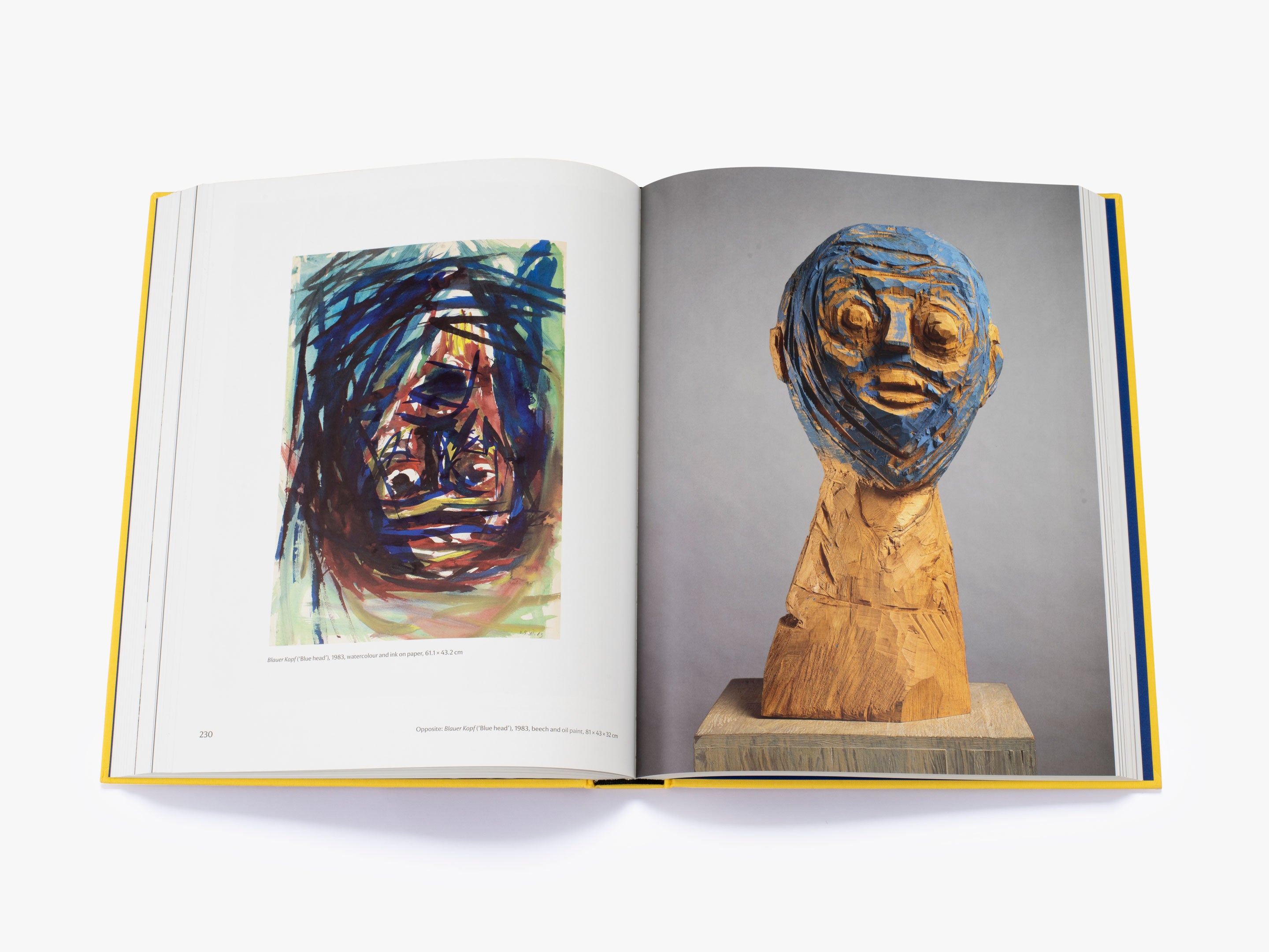 Georg Baselitz Art Prints & Paintings - German Neo-Expressionist Artwork for Home & Office Decor | Wall Art for Living Room, Bedroom, Gallery Display