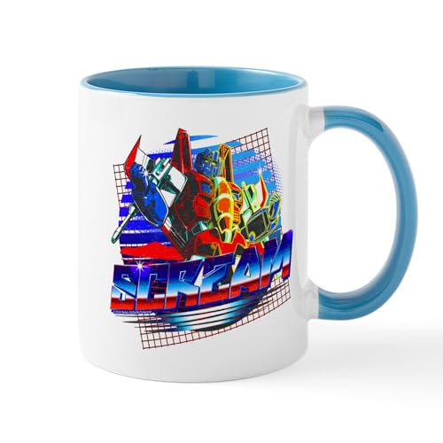 White/Blue Inside - Transformers Scream