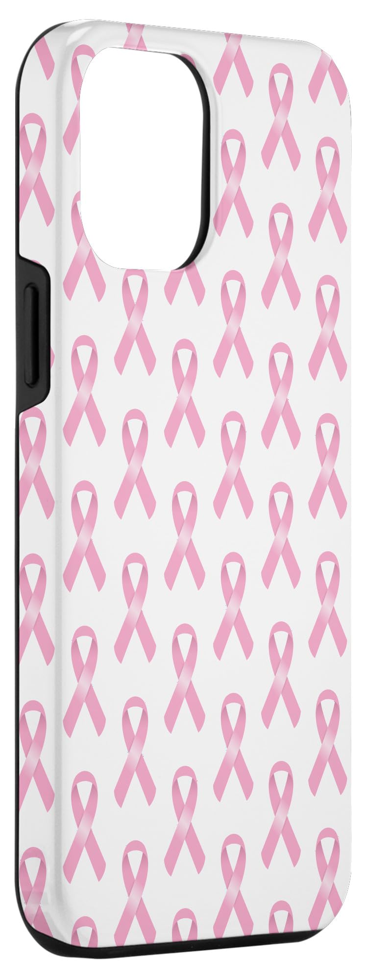 iPhone 12 Pro Max Pink Ribbon Case - Breast Cancer Awareness Phone Cover for Women | Perfect Gift for Survivors, Supporters & Charity Events