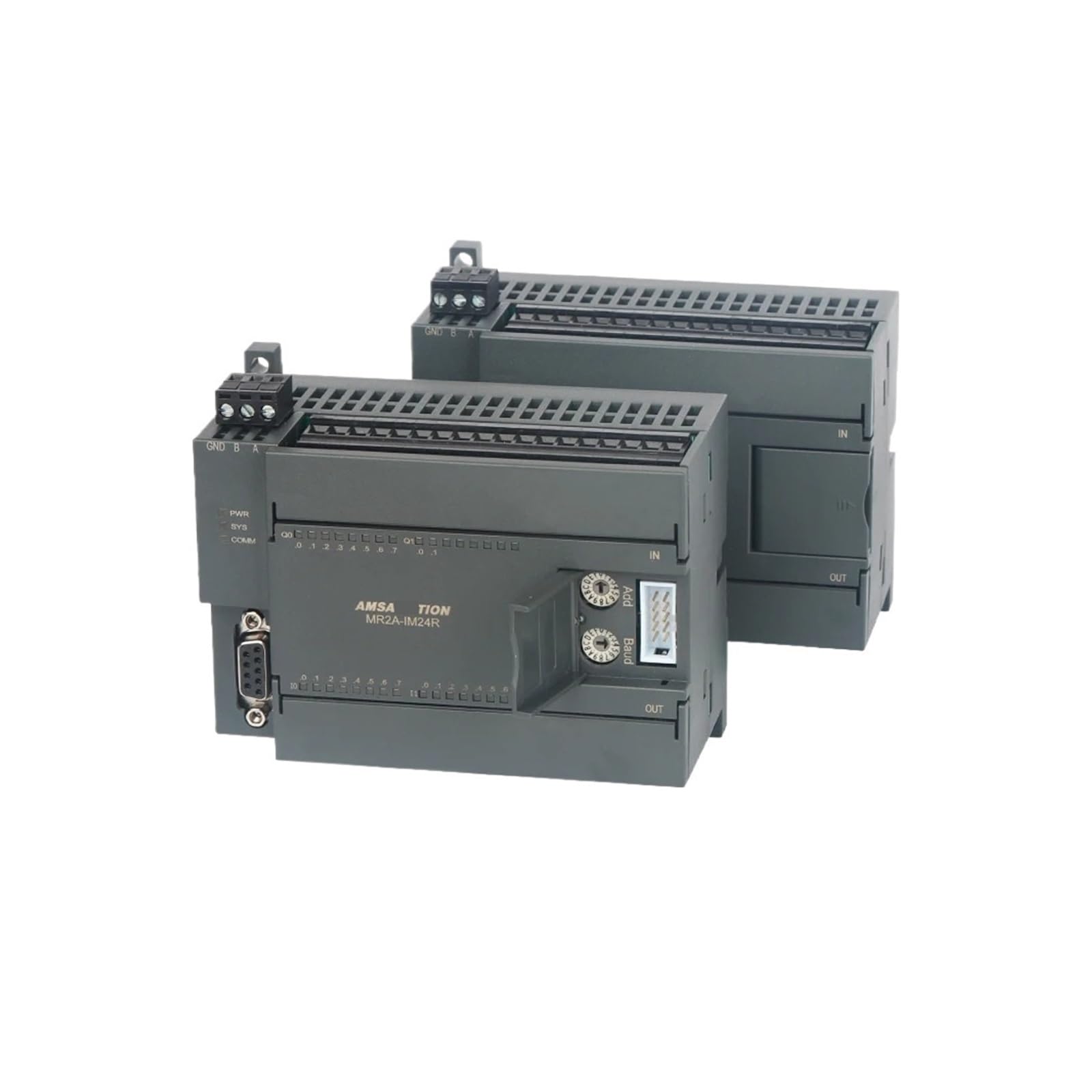 MR2A-IM24R PLC Ethernet Converter | MODBUS TCP/RTU RS485 Protocol Converter | Industrial Automation & Server Communication | Perfect for Factory Automation, SCADA Systems, and Equipment Monitoring