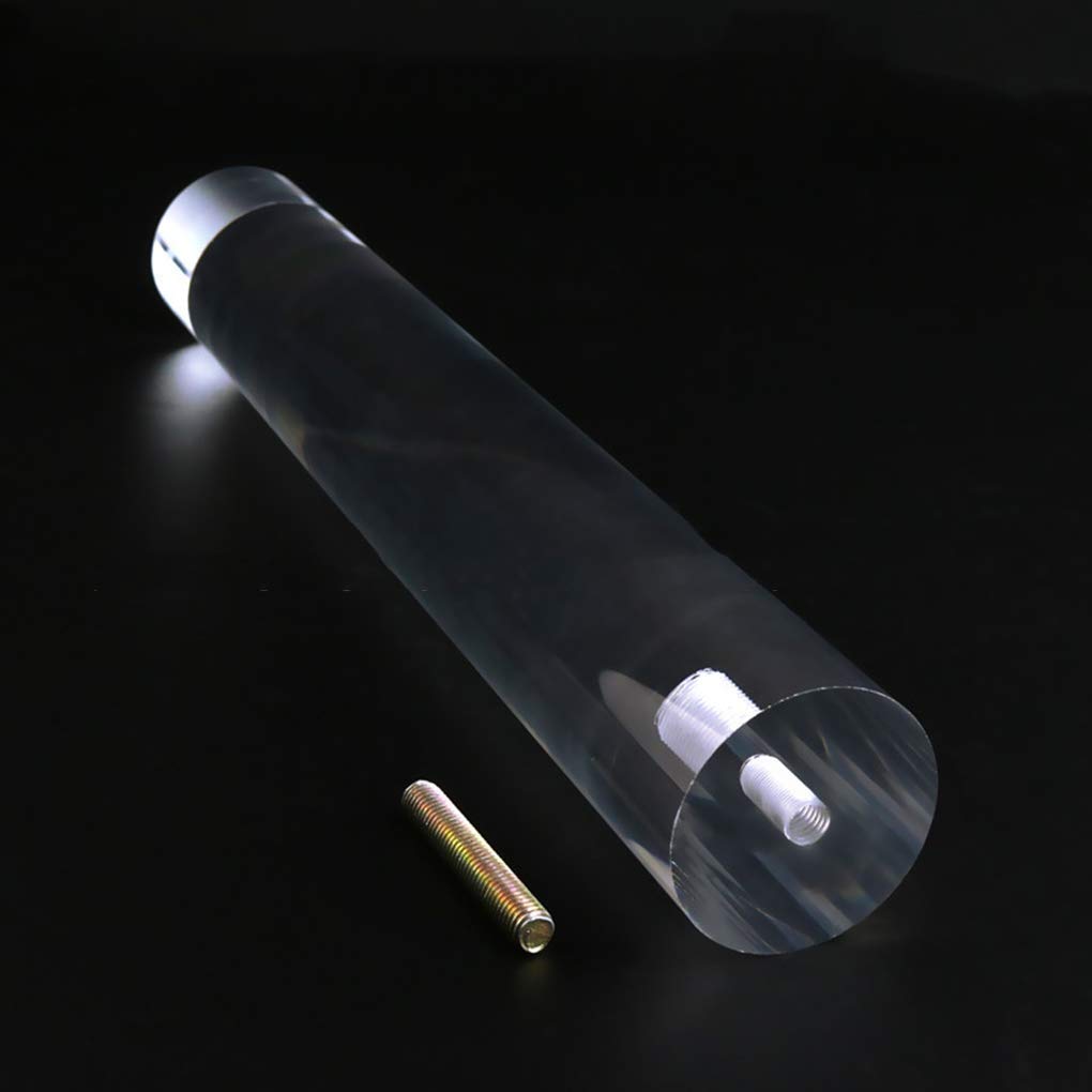4 Pcs Clear Acrylic Furniture Legs - 40x100mm DIY Replacement Feet for Sofa, Cupboard, Bookcase, Cabinet & Table - Modern Glass-Look Coffee Table Legs for Home & Office Decor
